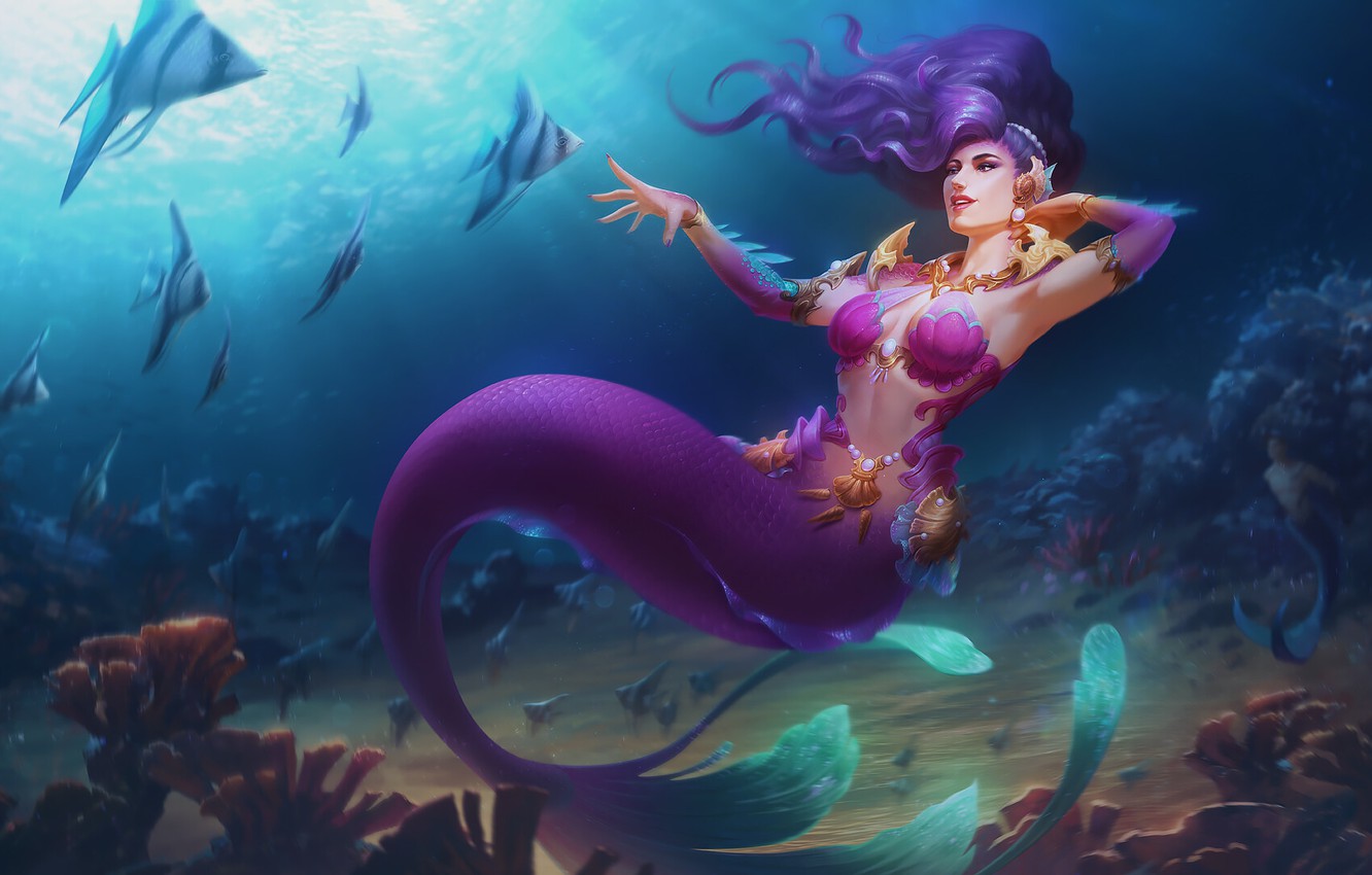 Mermaid Fantasy Art Wallpapers