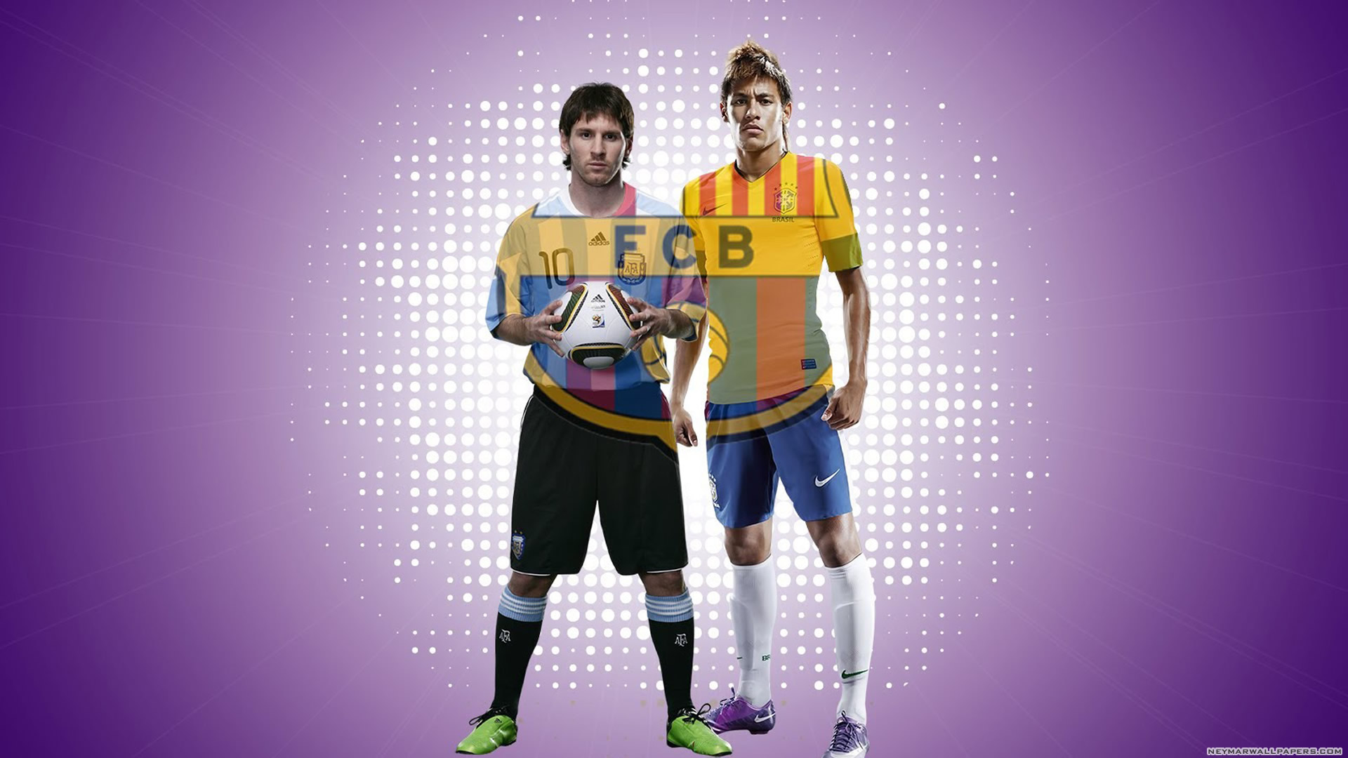 Messi And Neymar Wallpapers