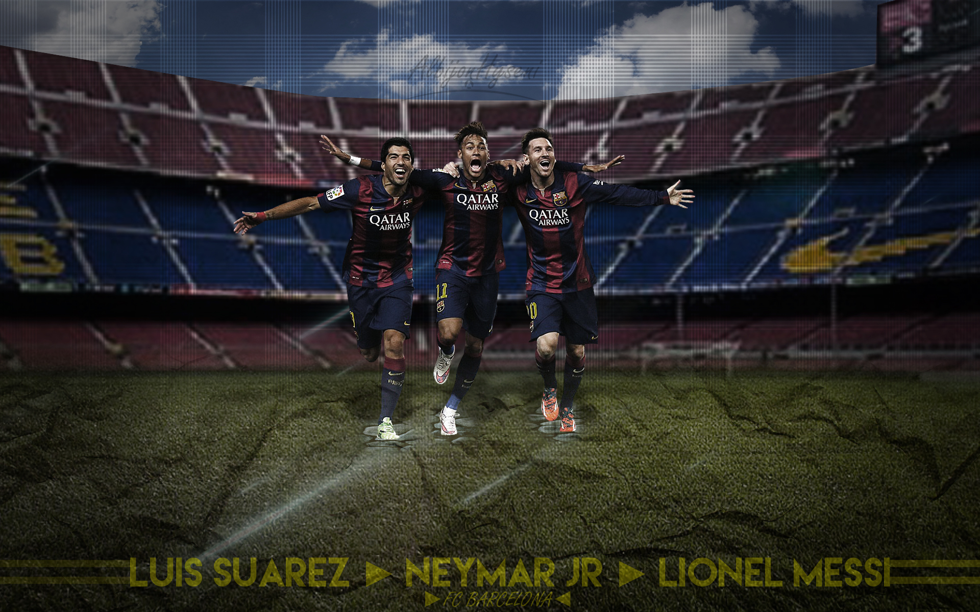 Messi Suarez Neymar Wallpapers