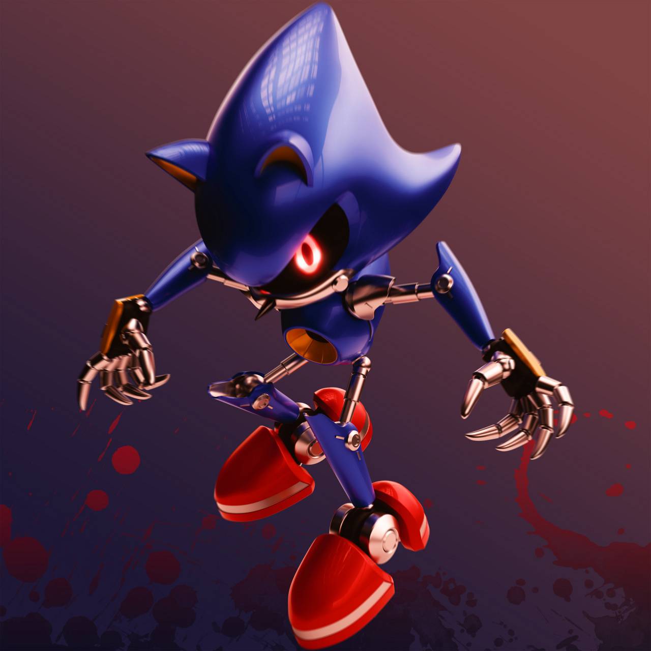 Metal Sonic Art Wallpapers