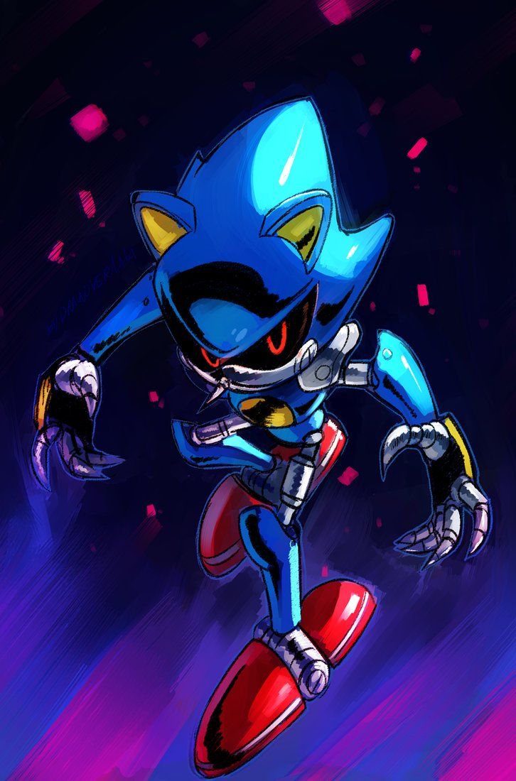 Metal Sonic Art Wallpapers