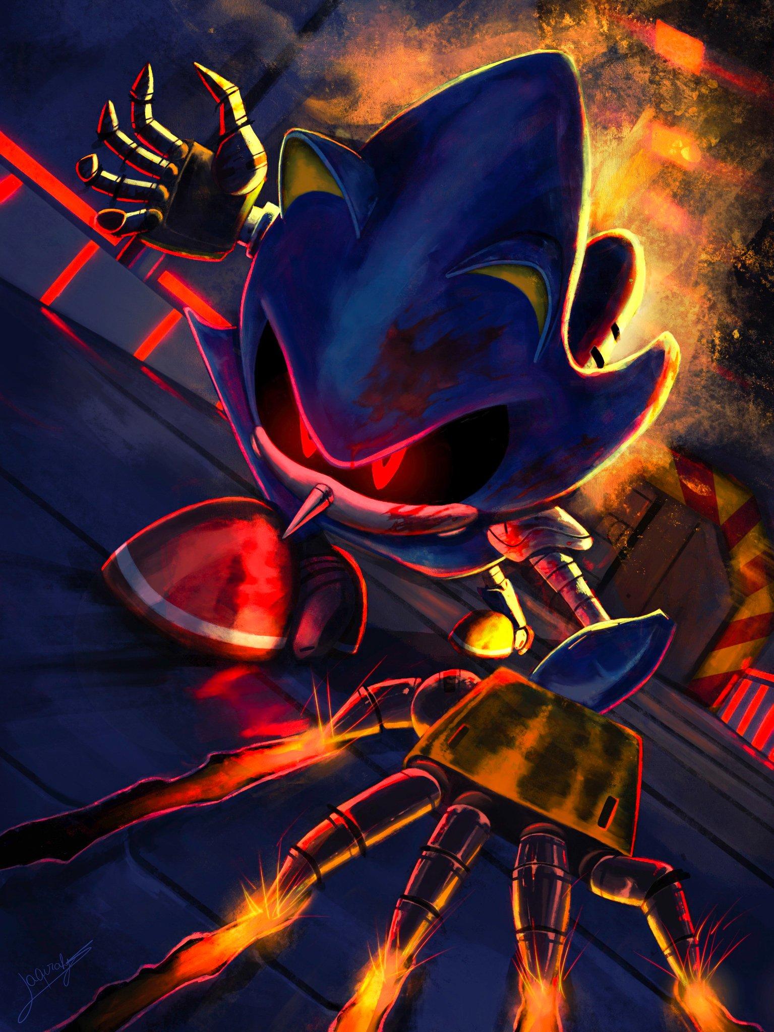 Metal Sonic Art Wallpapers