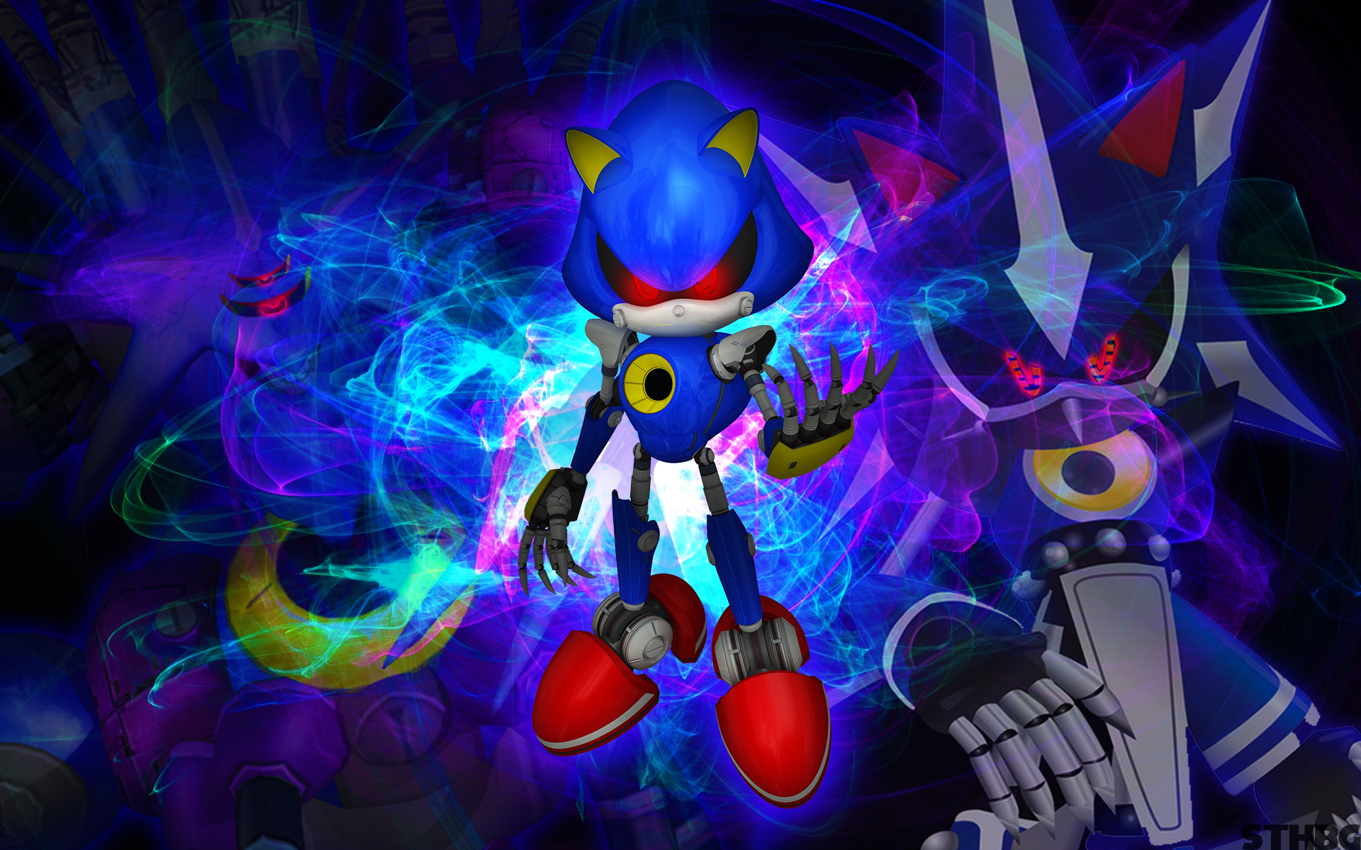 Metal Sonic Art Wallpapers