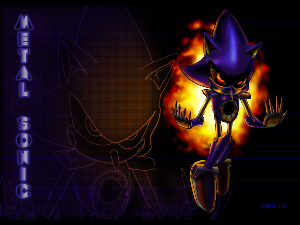 Metal Sonic Art Wallpapers