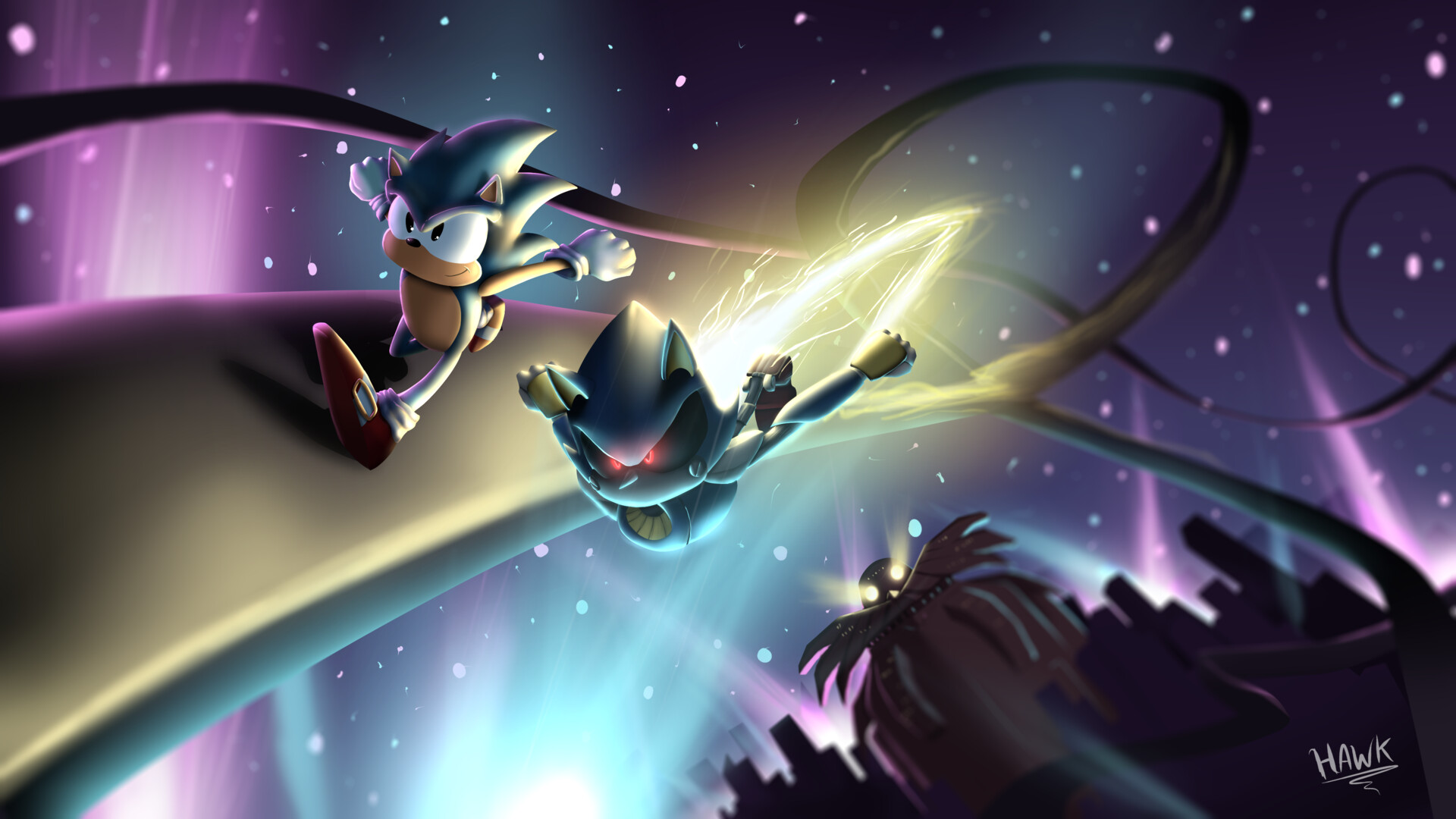 Metal Sonic Art Wallpapers