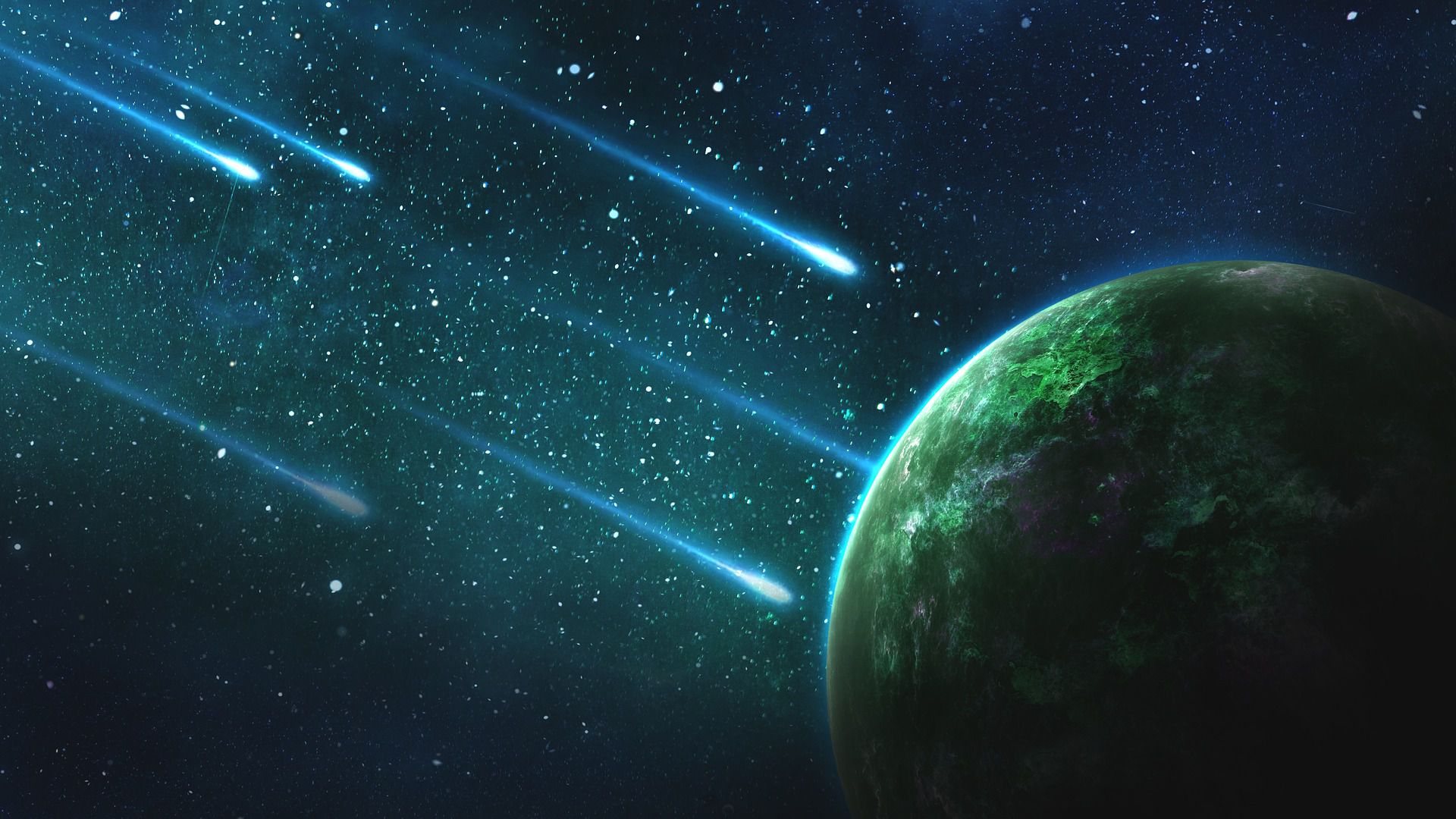 Meteor Shower Live Wallpapers