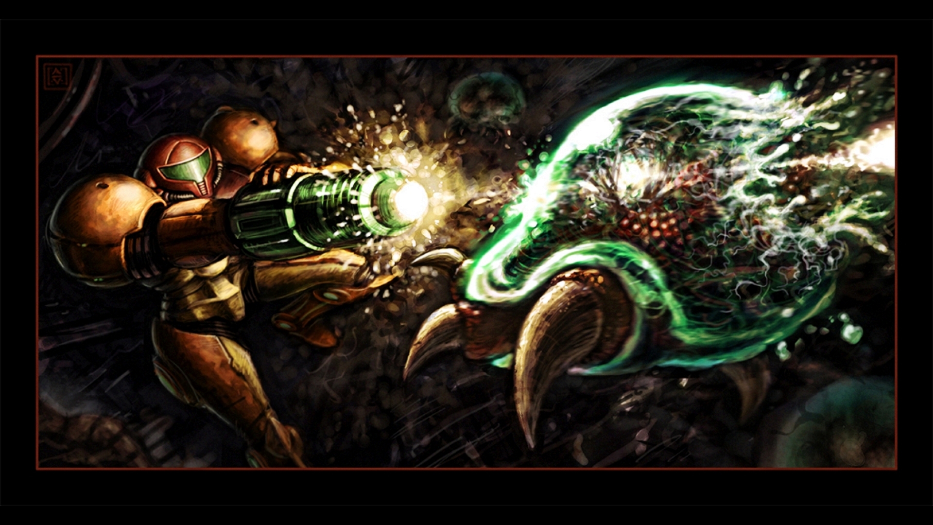 Metroid Dual Monitor Wallpapers