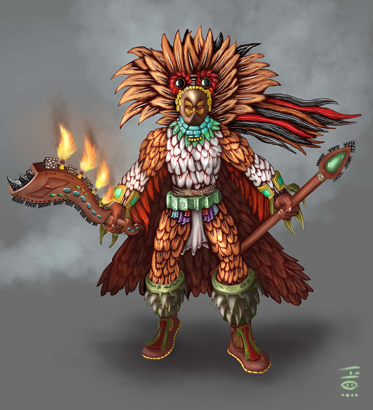 Mexican Aztec Warrior Wallpapers