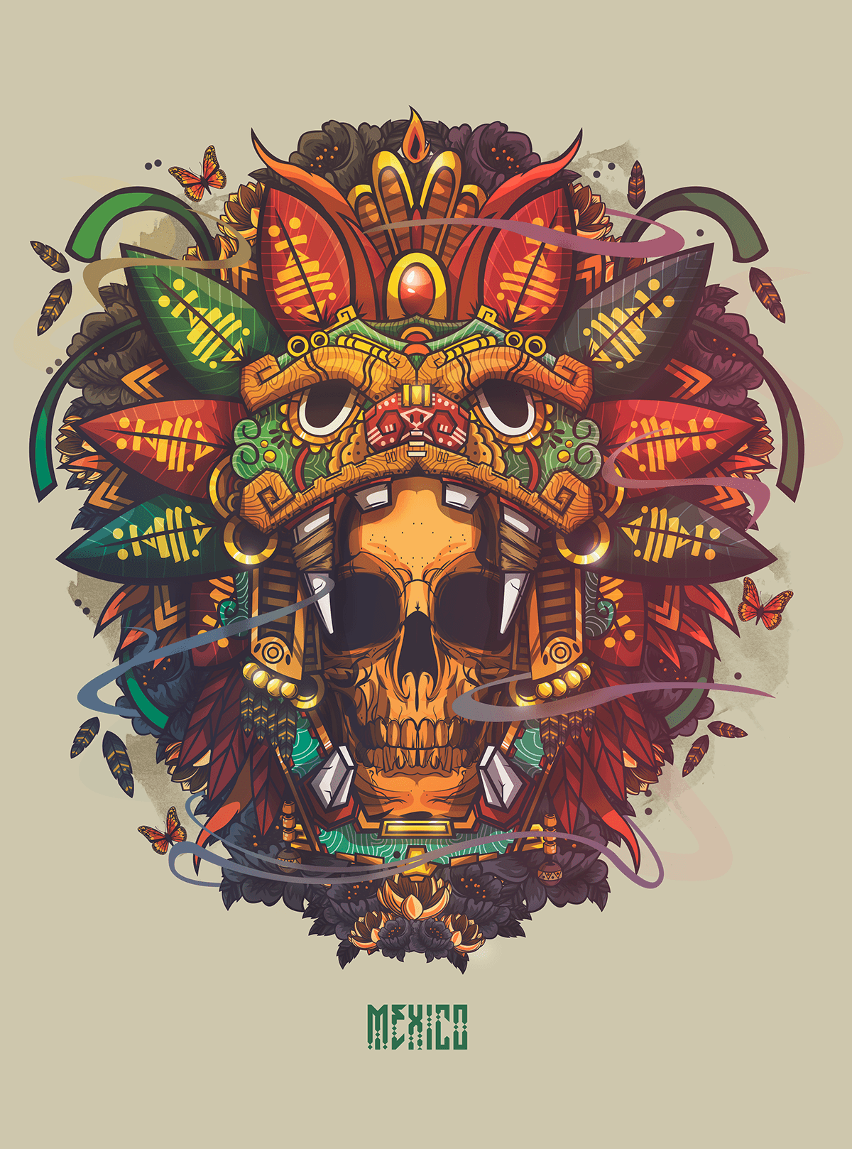 Mexican Aztec Warrior Wallpapers