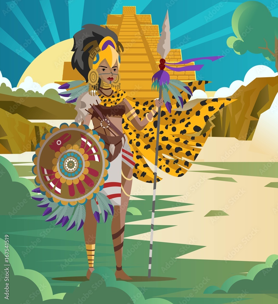 Mexican Aztec Warrior Wallpapers