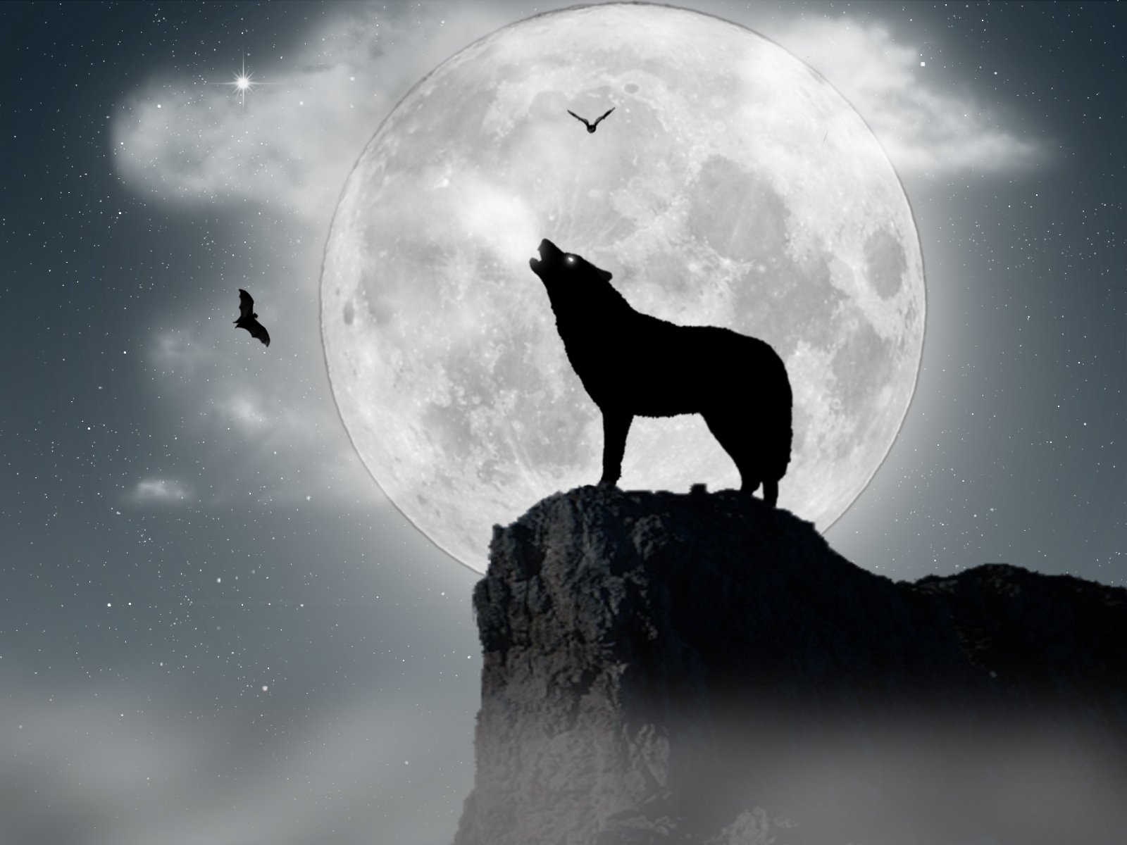 Moon Wolf Wallpapers