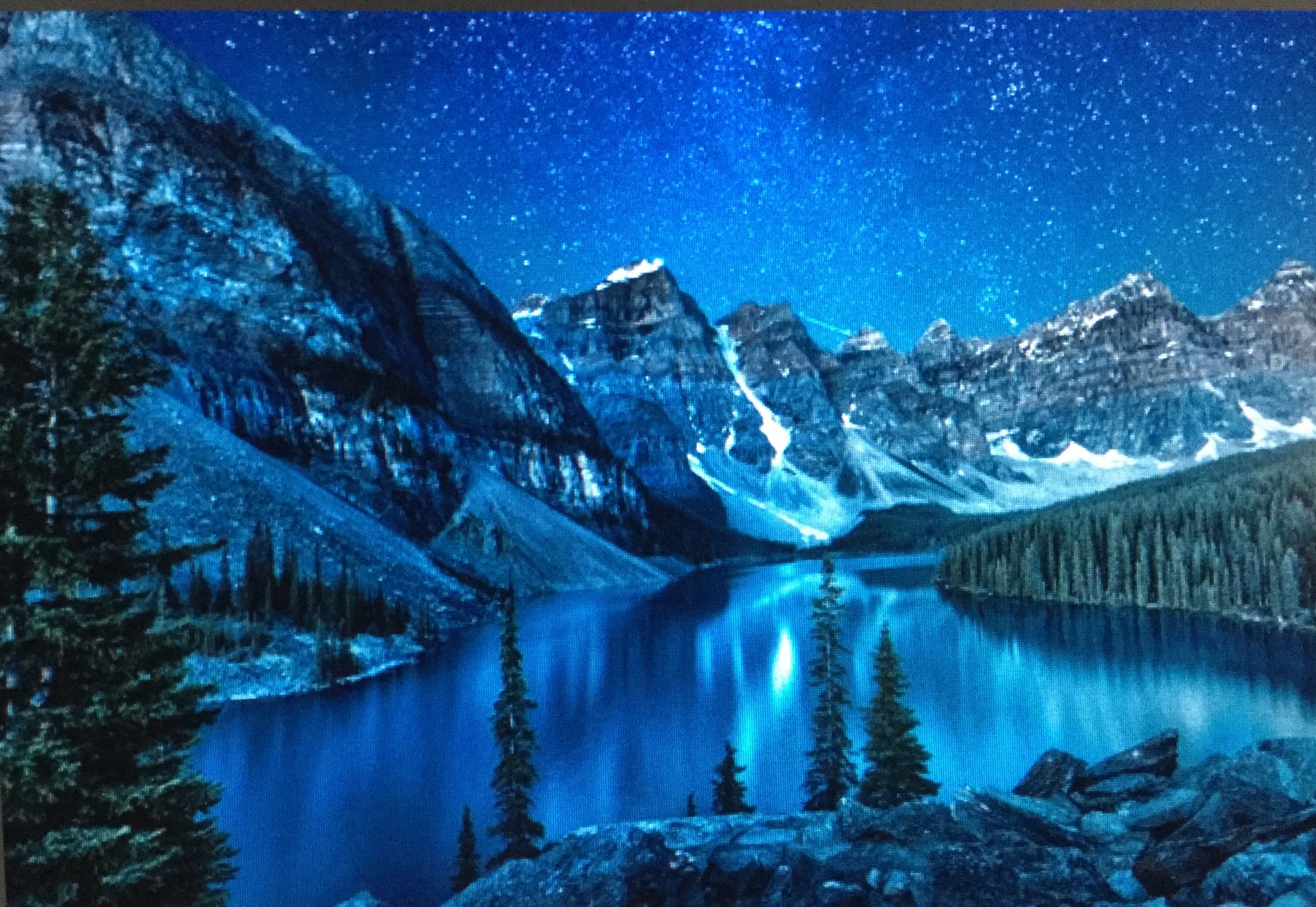 Moraine Lake Night Wallpapers