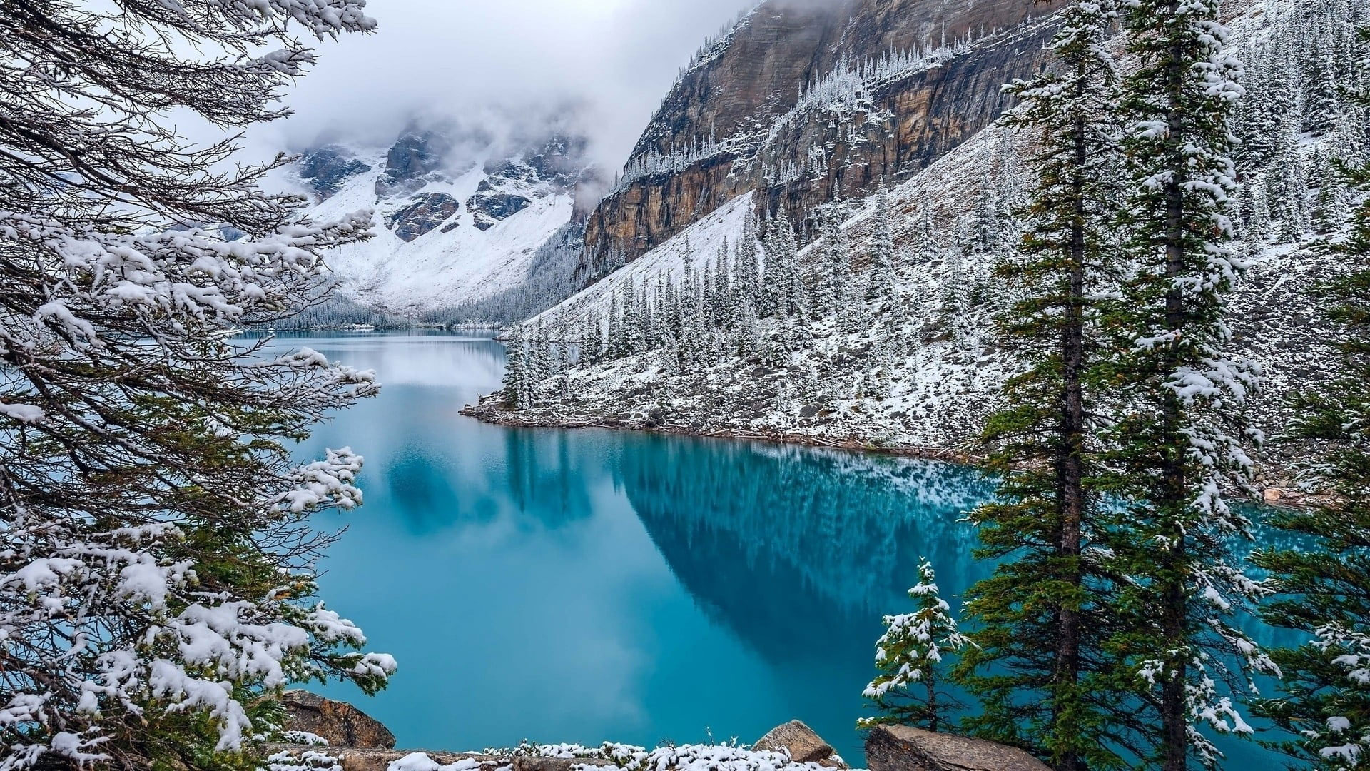 Moraine Lake Night Wallpapers