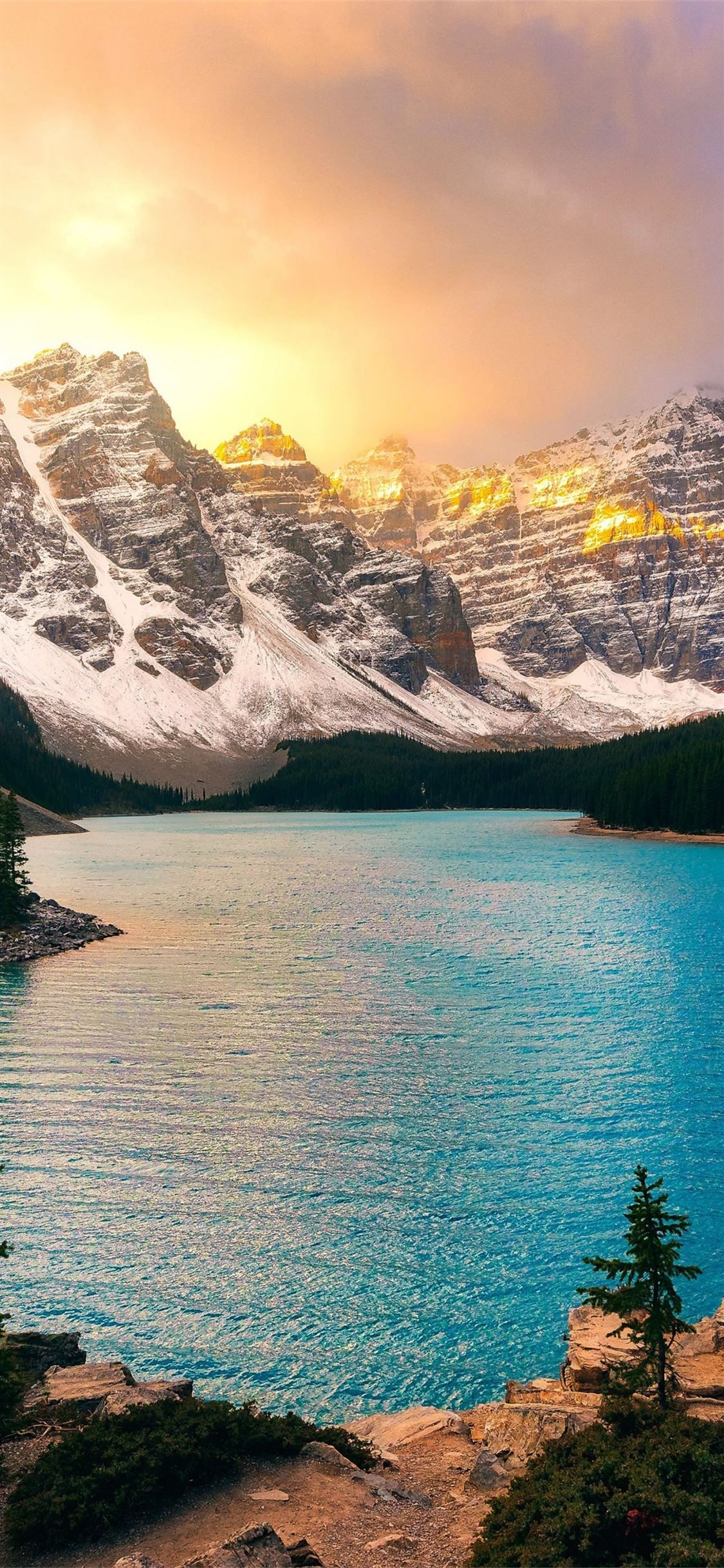 Moraine Lake Night Wallpapers