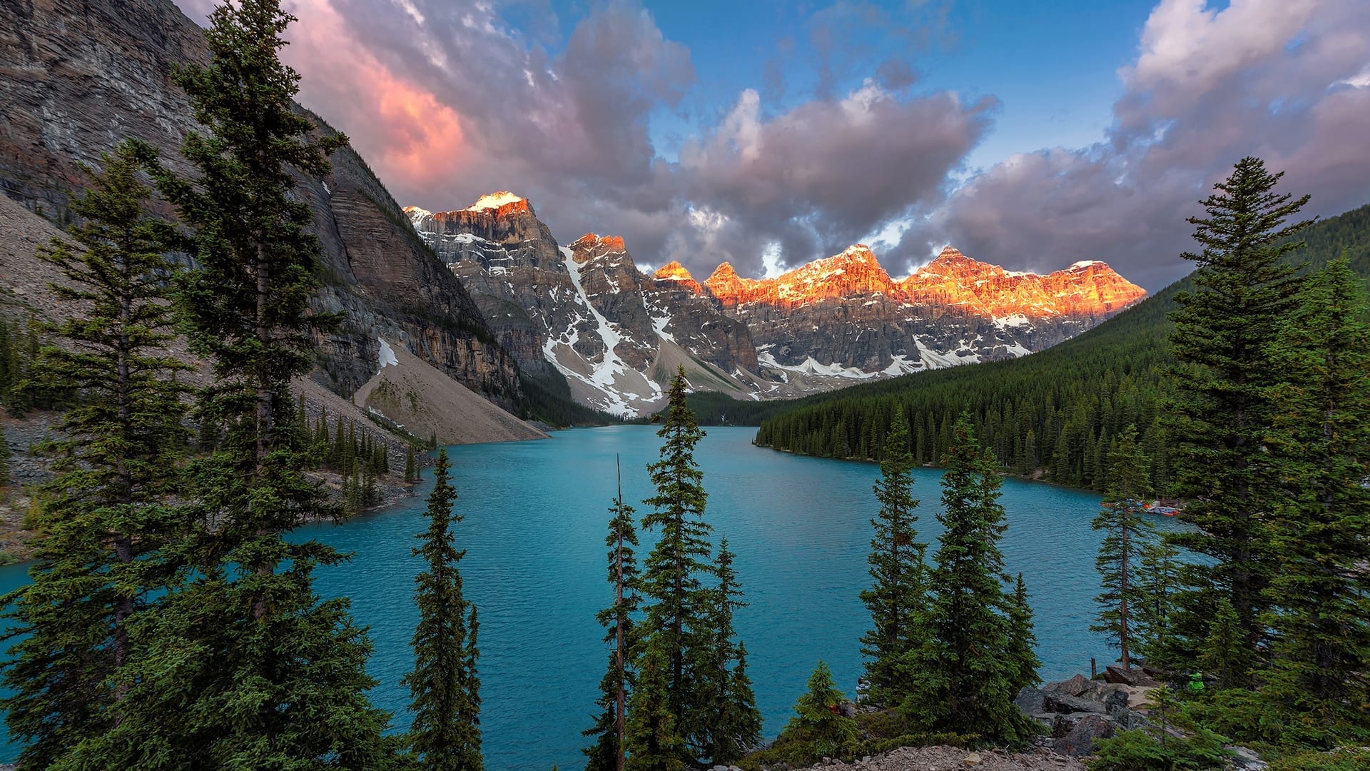 Moraine Lake Night Wallpapers