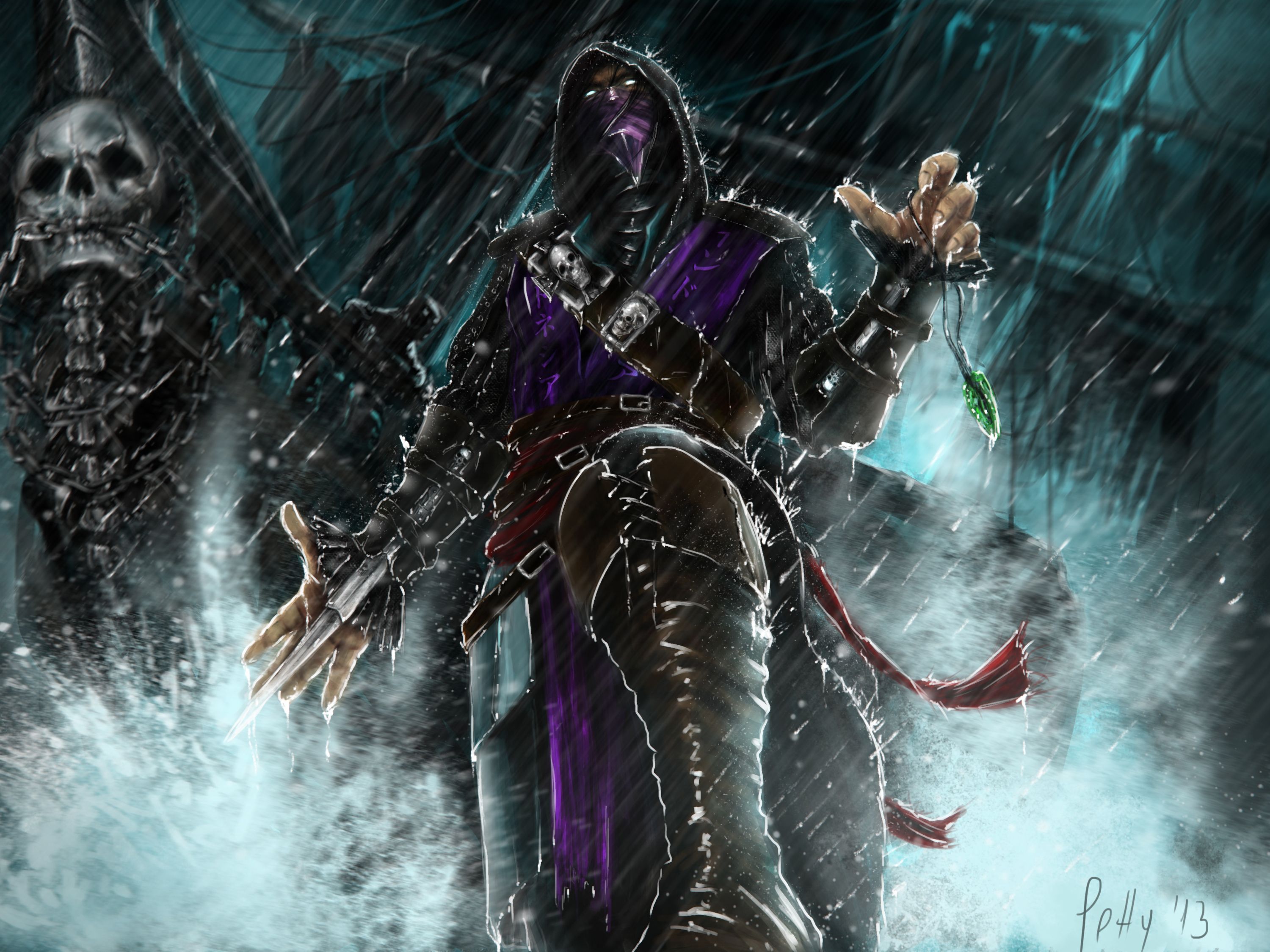 Mortal Kombat Rain Wallpapers