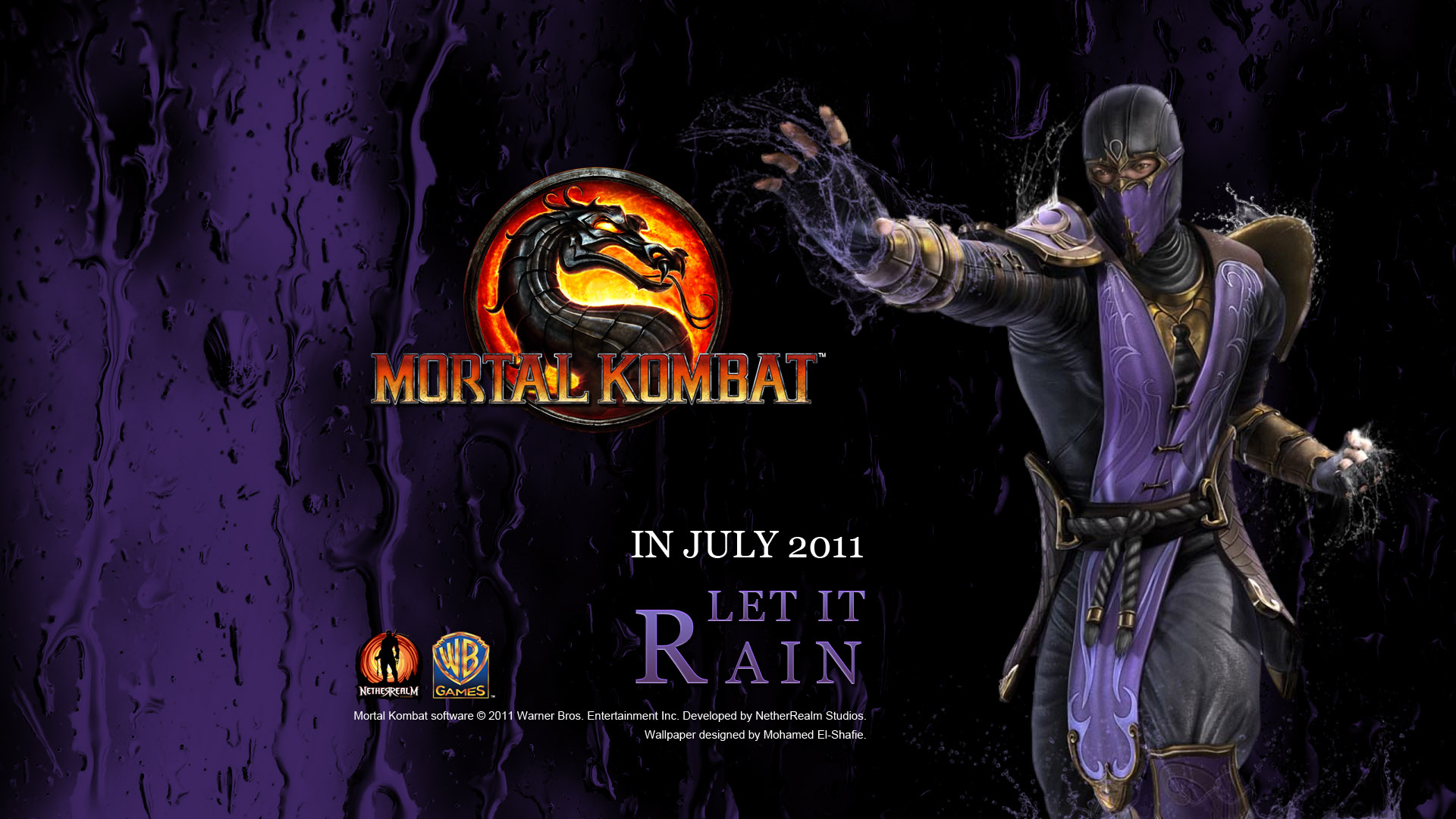 Mortal Kombat Rain Wallpapers