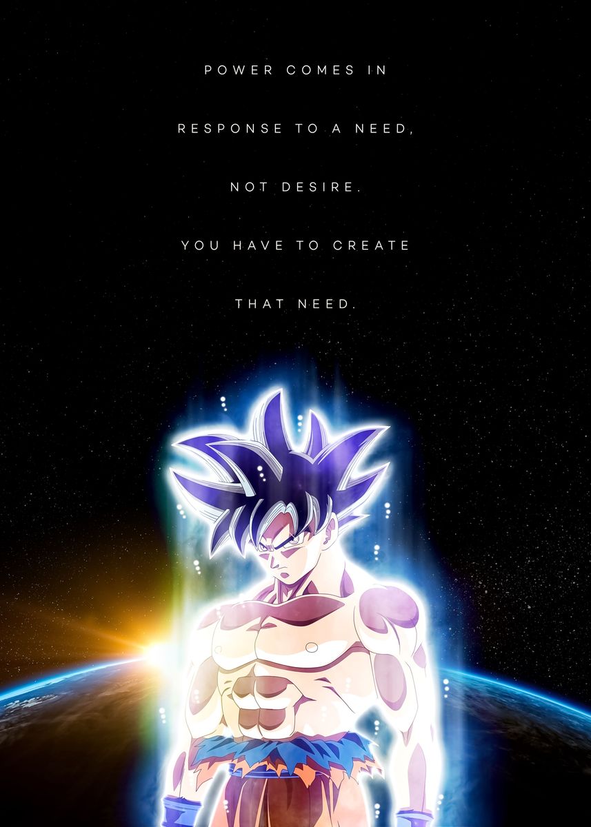 Motivation Goku Quotes Wallpapers