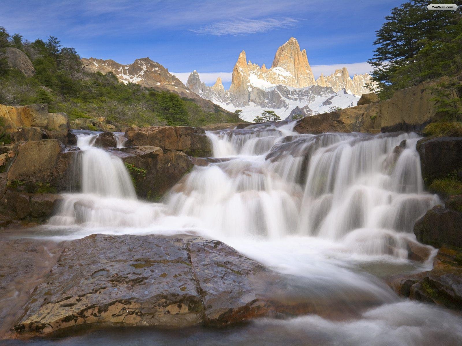 Mountain Waterfall Wallpapers