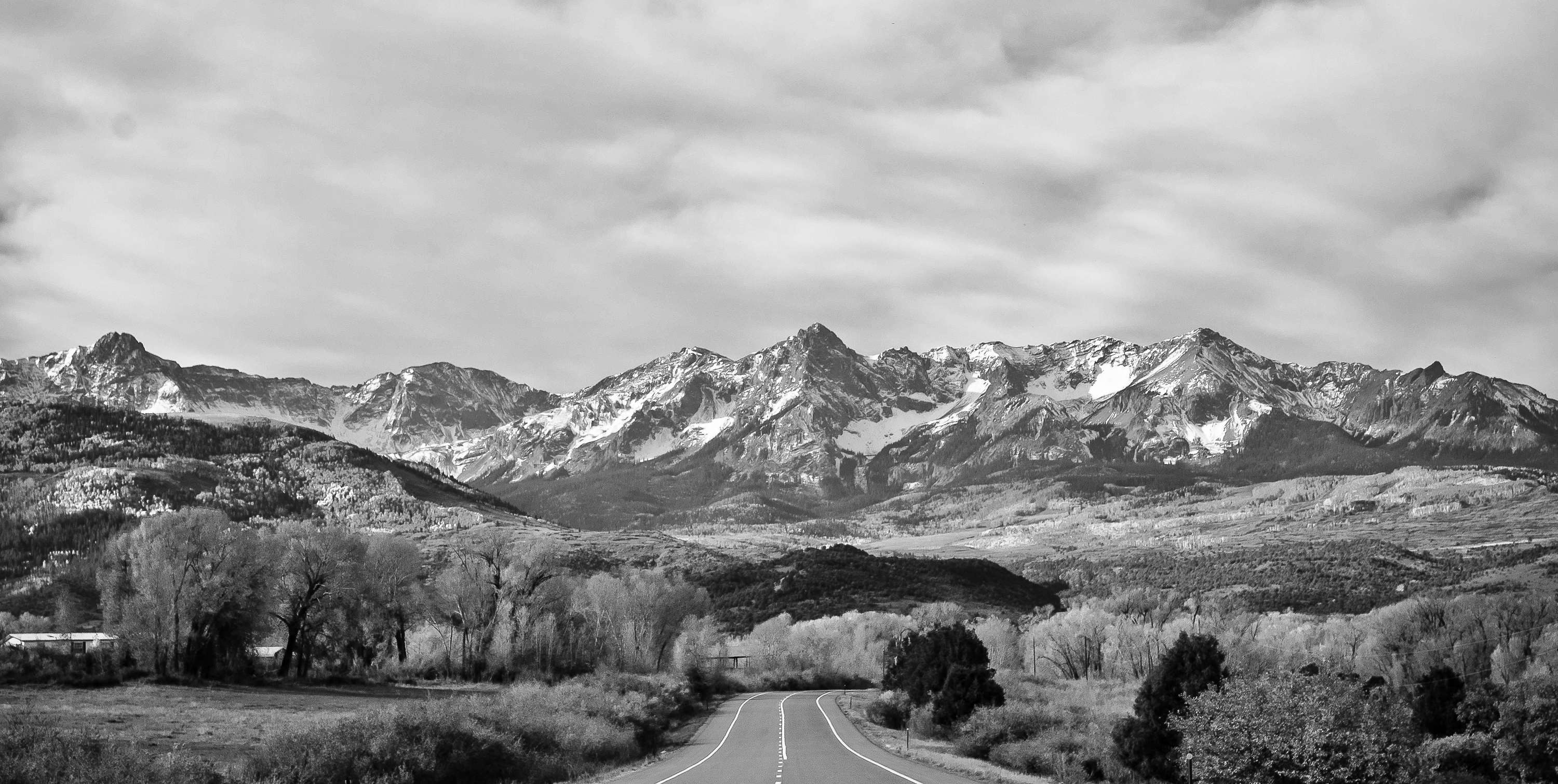 Mountains Black And White Wallpapers