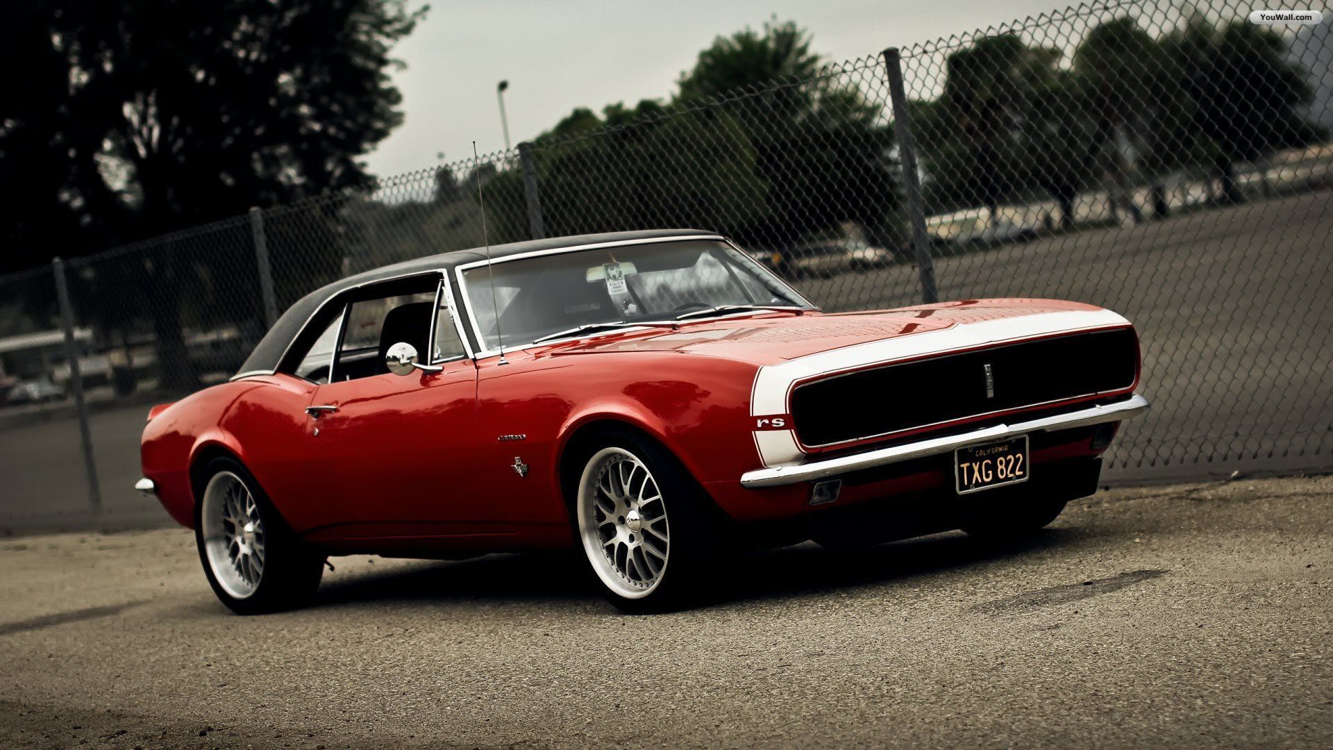 Muscle Car Border Wallpapers