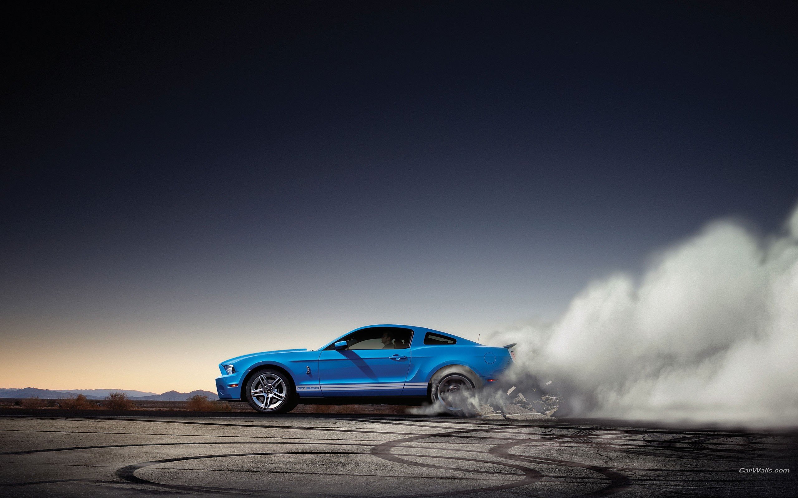 Mustang Burnout Wallpapers