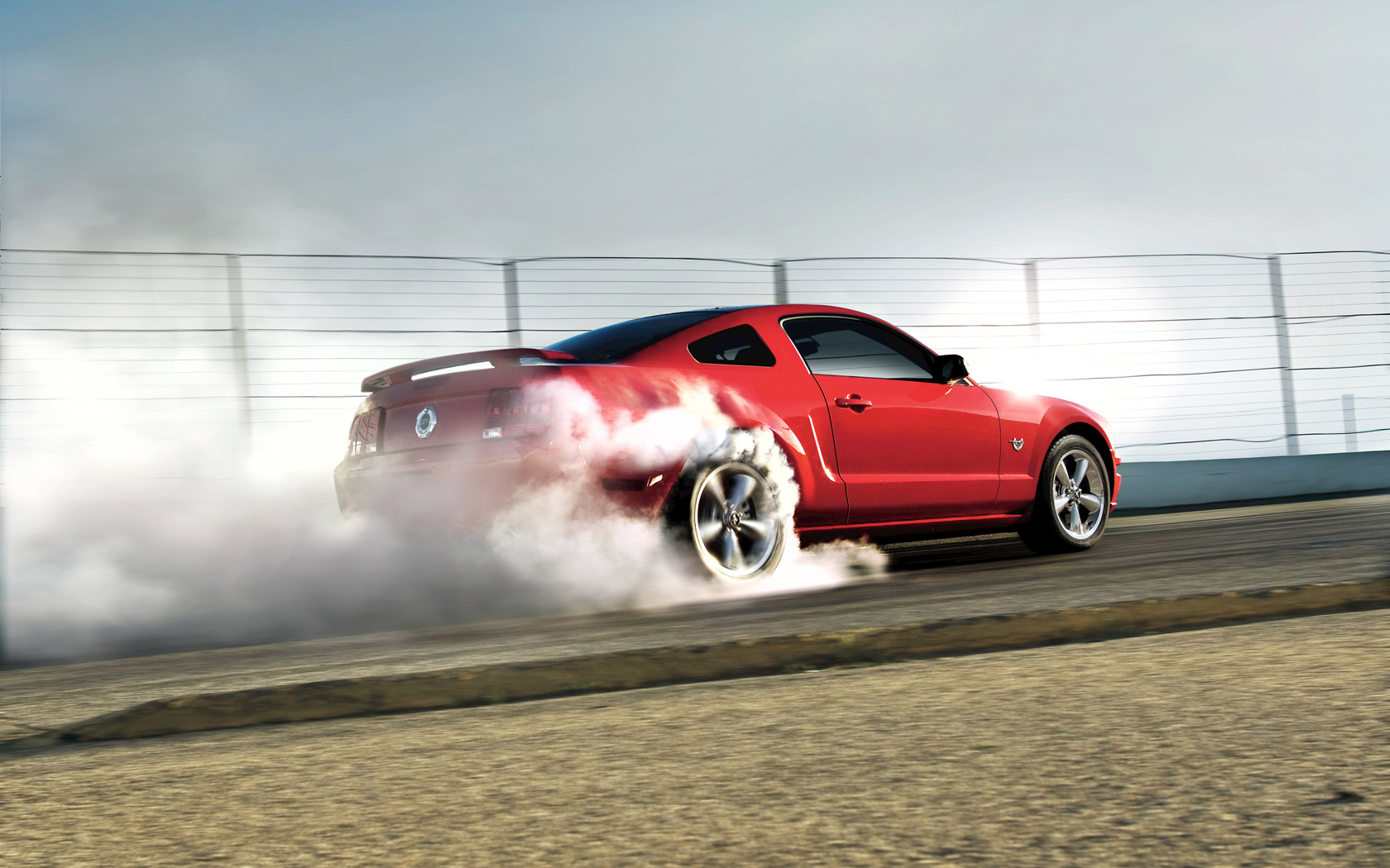 Mustang Burnout Wallpapers