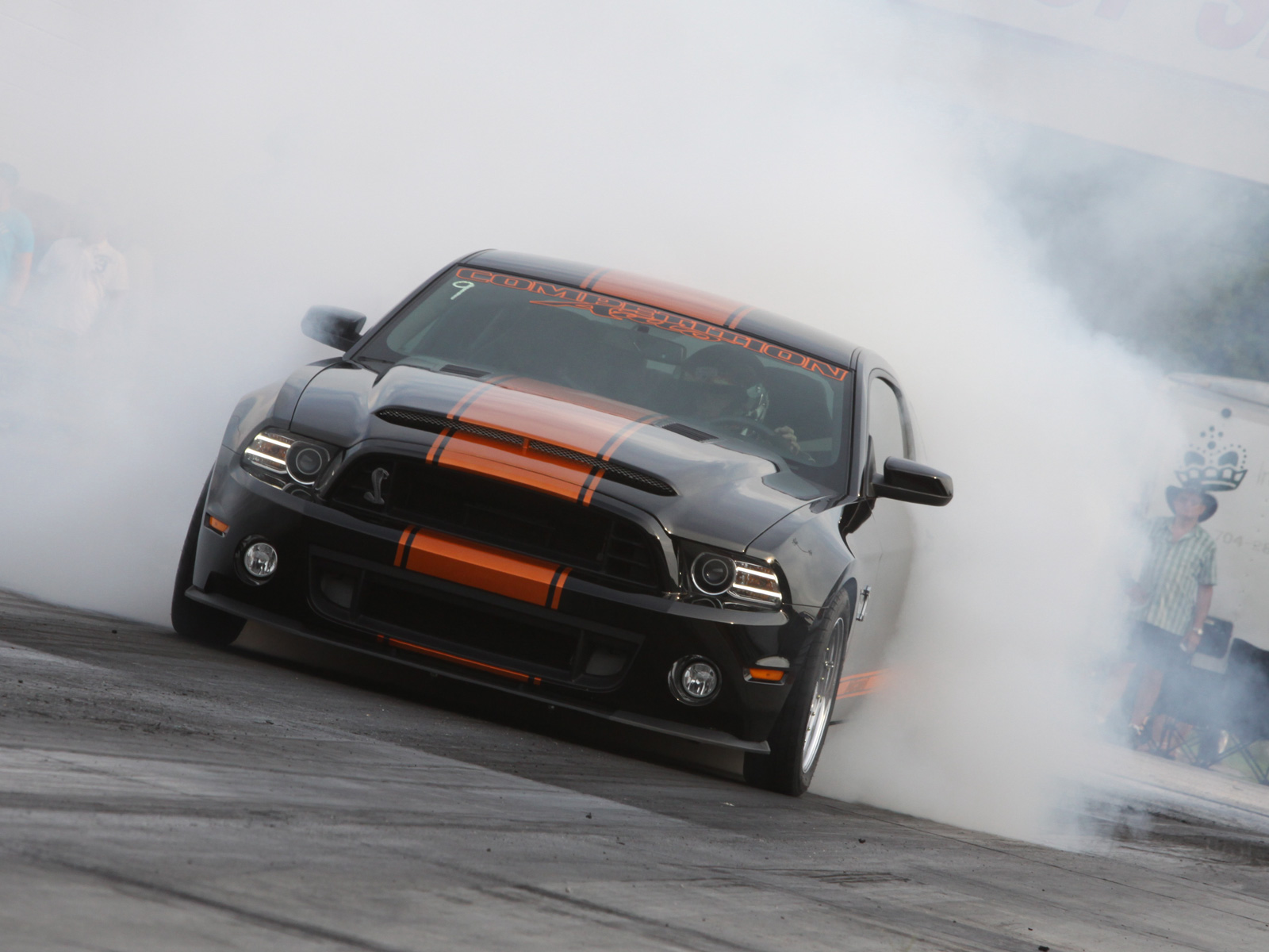 Mustang Burnout Wallpapers