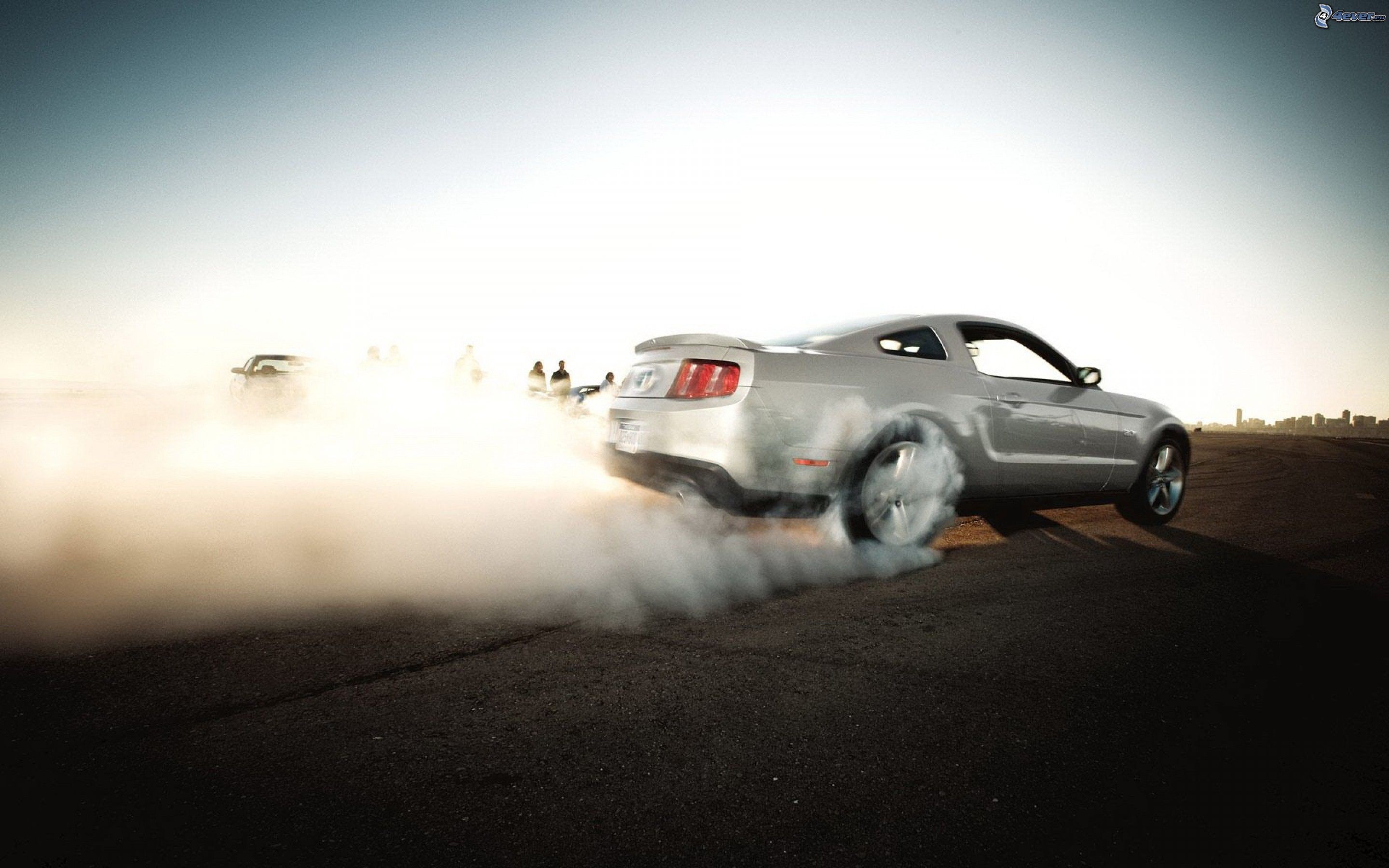 Mustang Burnout Wallpapers