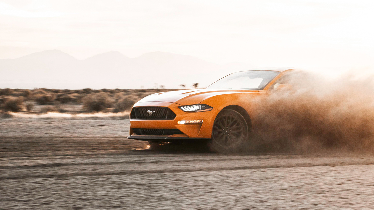 Mustang Burnout Wallpapers