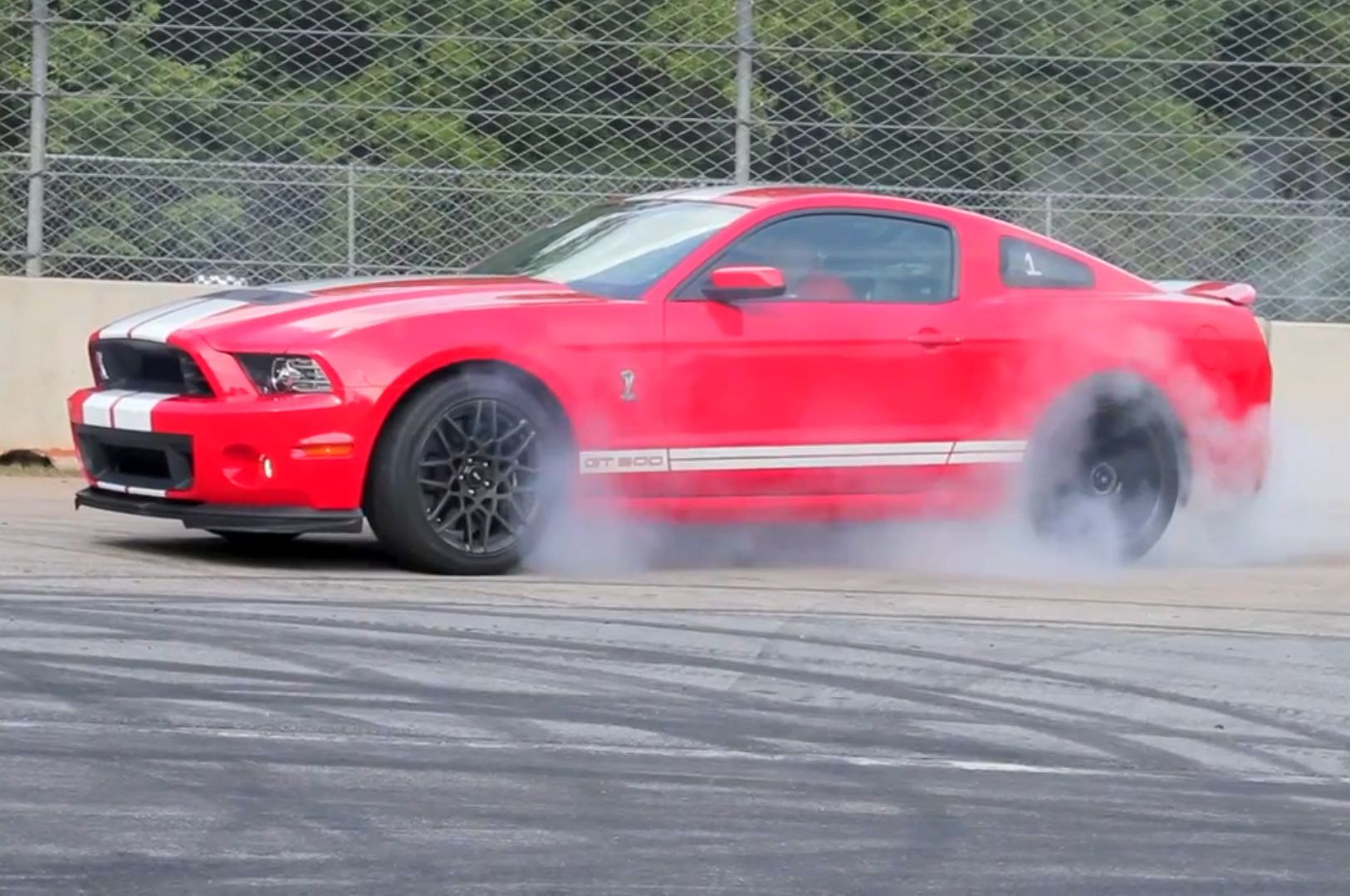 Mustang Burnout Wallpapers