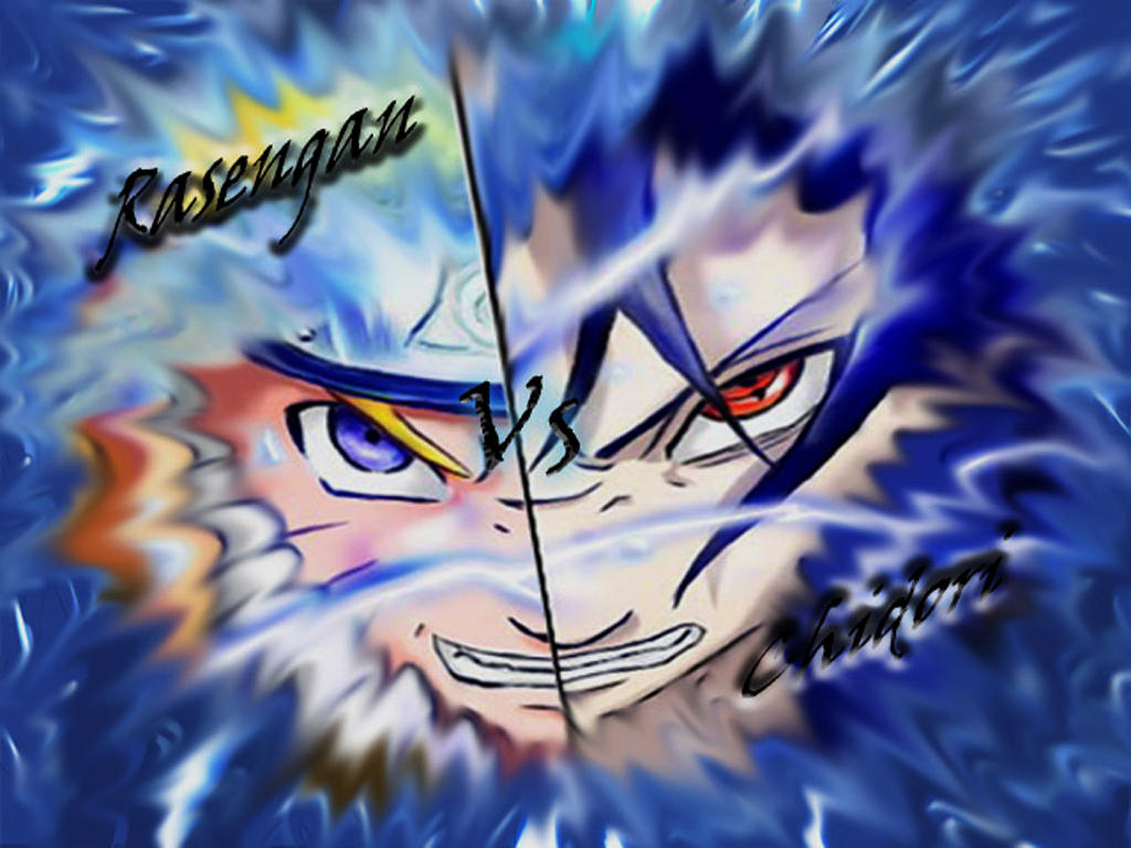 Naruto Rasengan Vs Sasuke Chidori Wallpapers