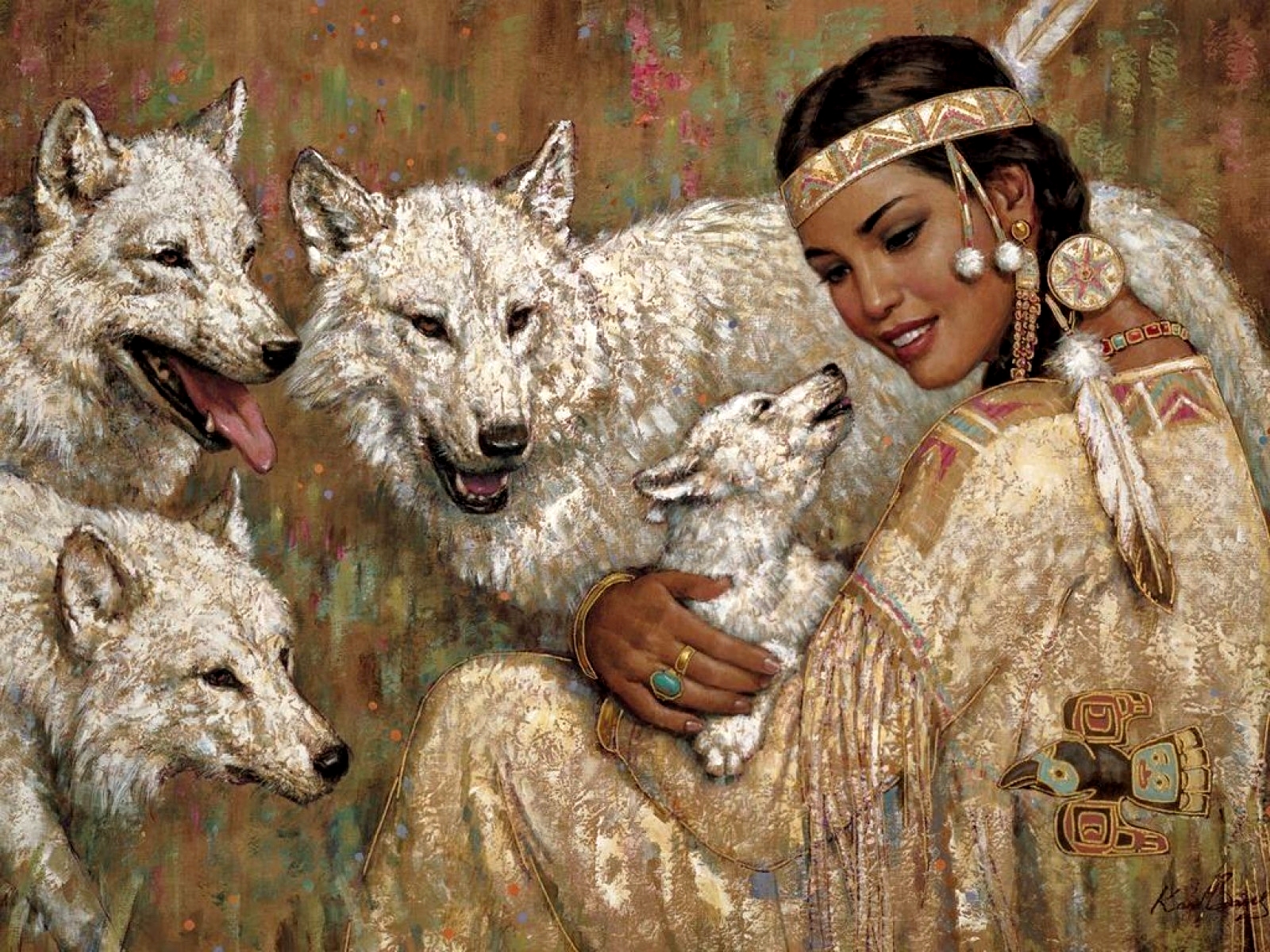 Native American Art Wallpapers