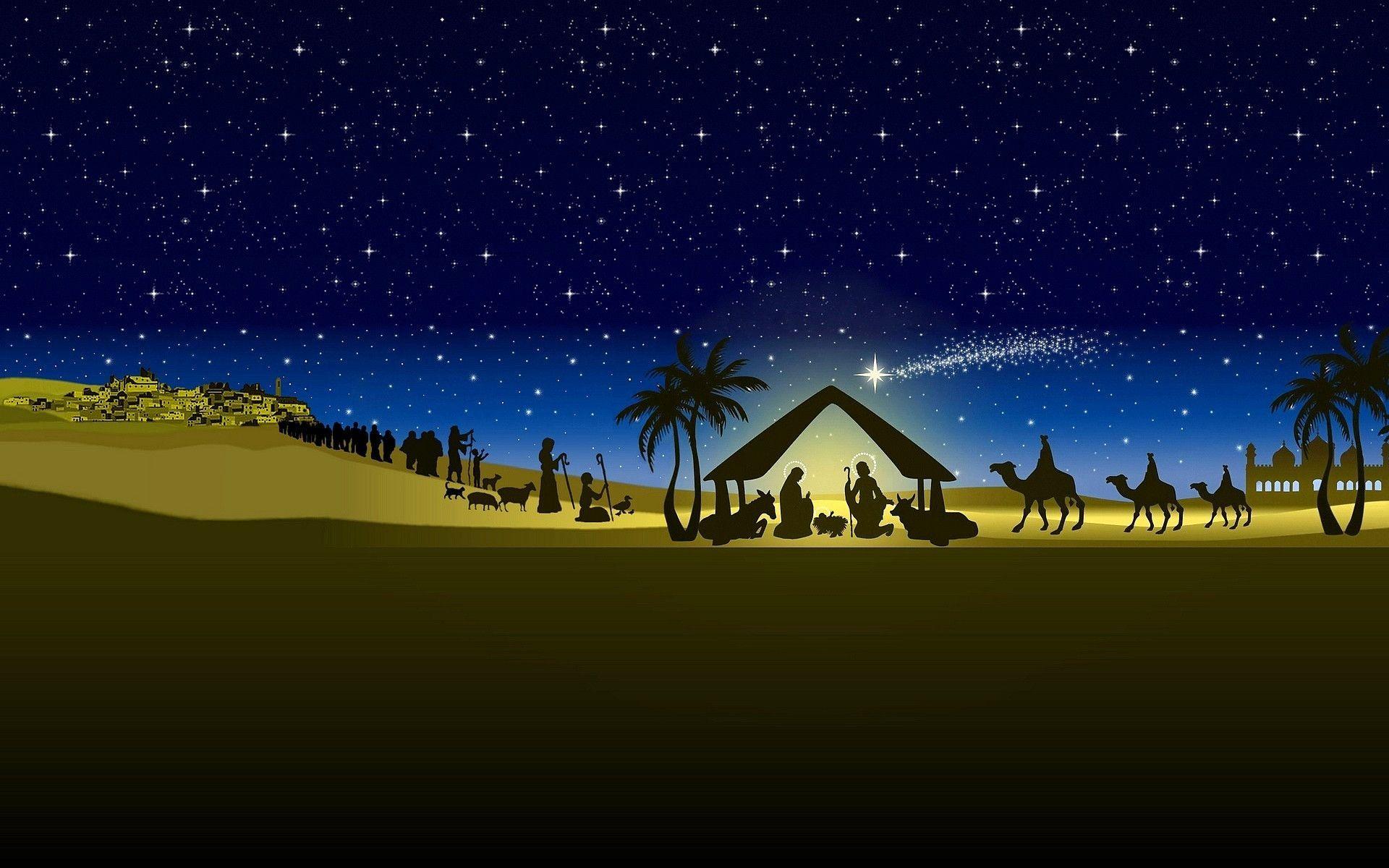 Nativity Scene Wallpapers