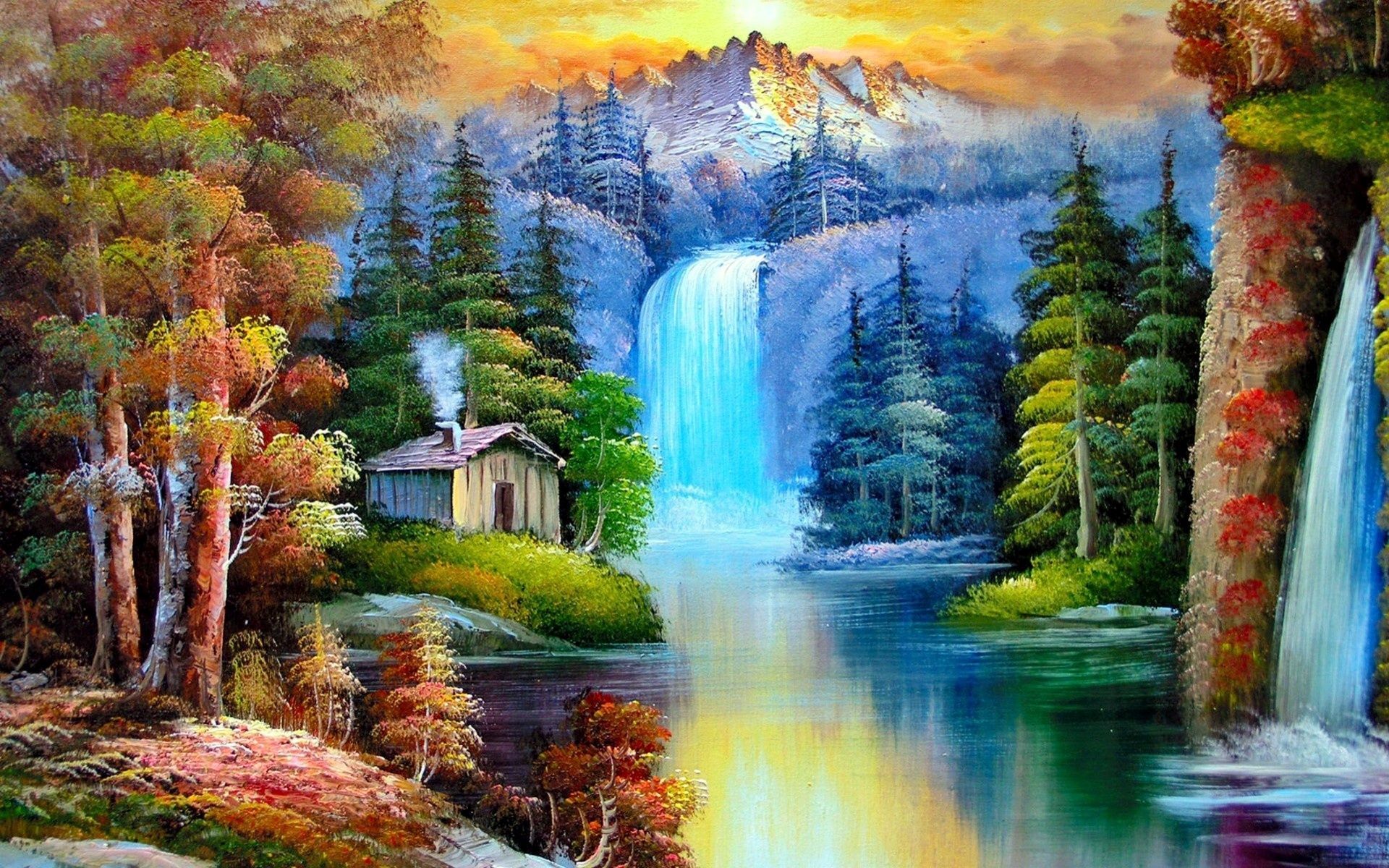Nature Painting Wallpapers