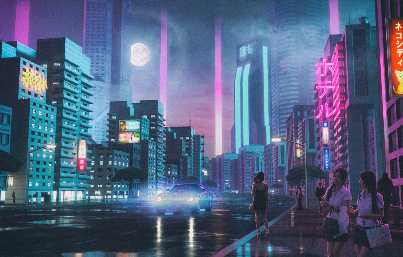 Neon Japan Wallpapers