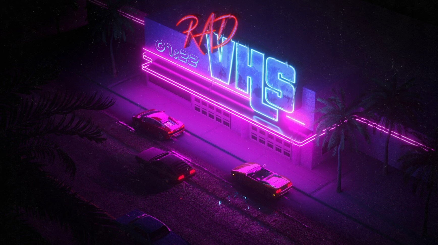 Neon Vintage Wallpapers