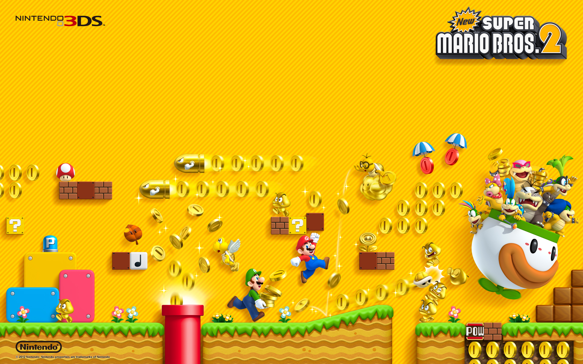 New Super Mario Bros U Wallpapers