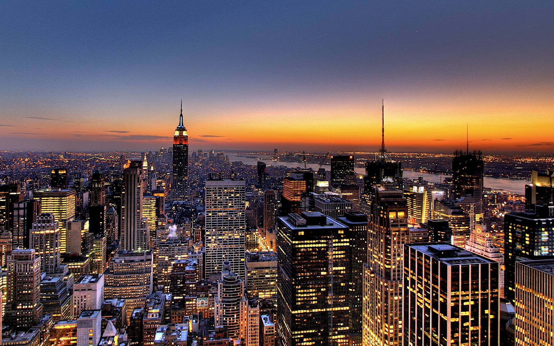 New York City Skyline Widescreen Wallpapers