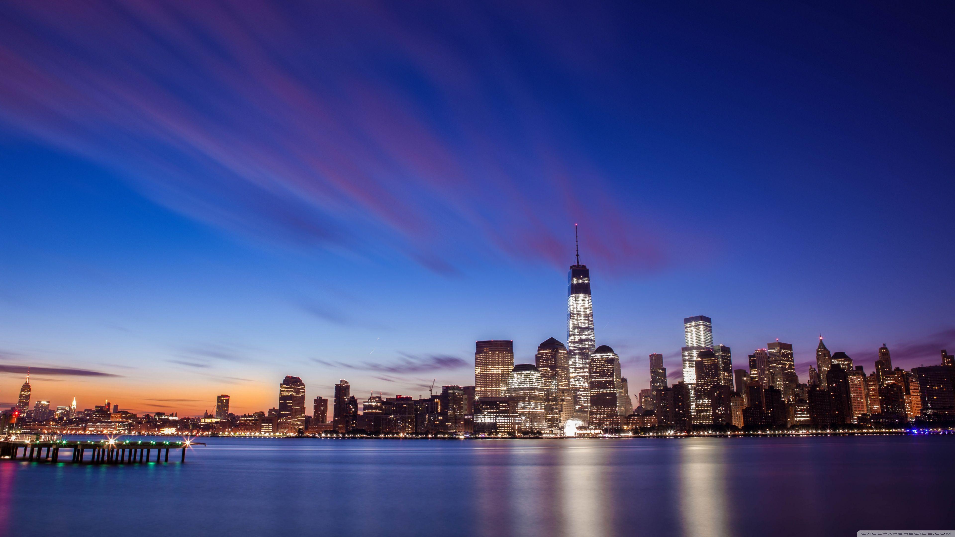 New York City Skyline Widescreen Wallpapers