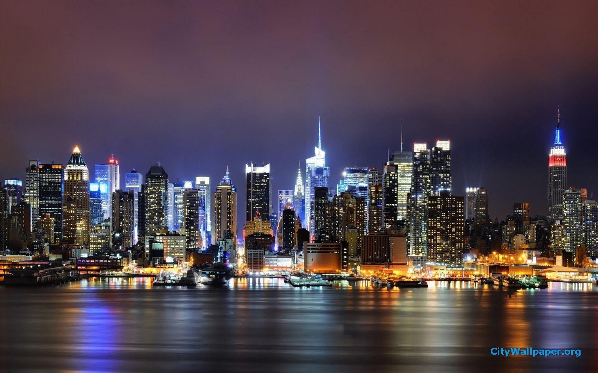 New York City Skyline Widescreen Wallpapers