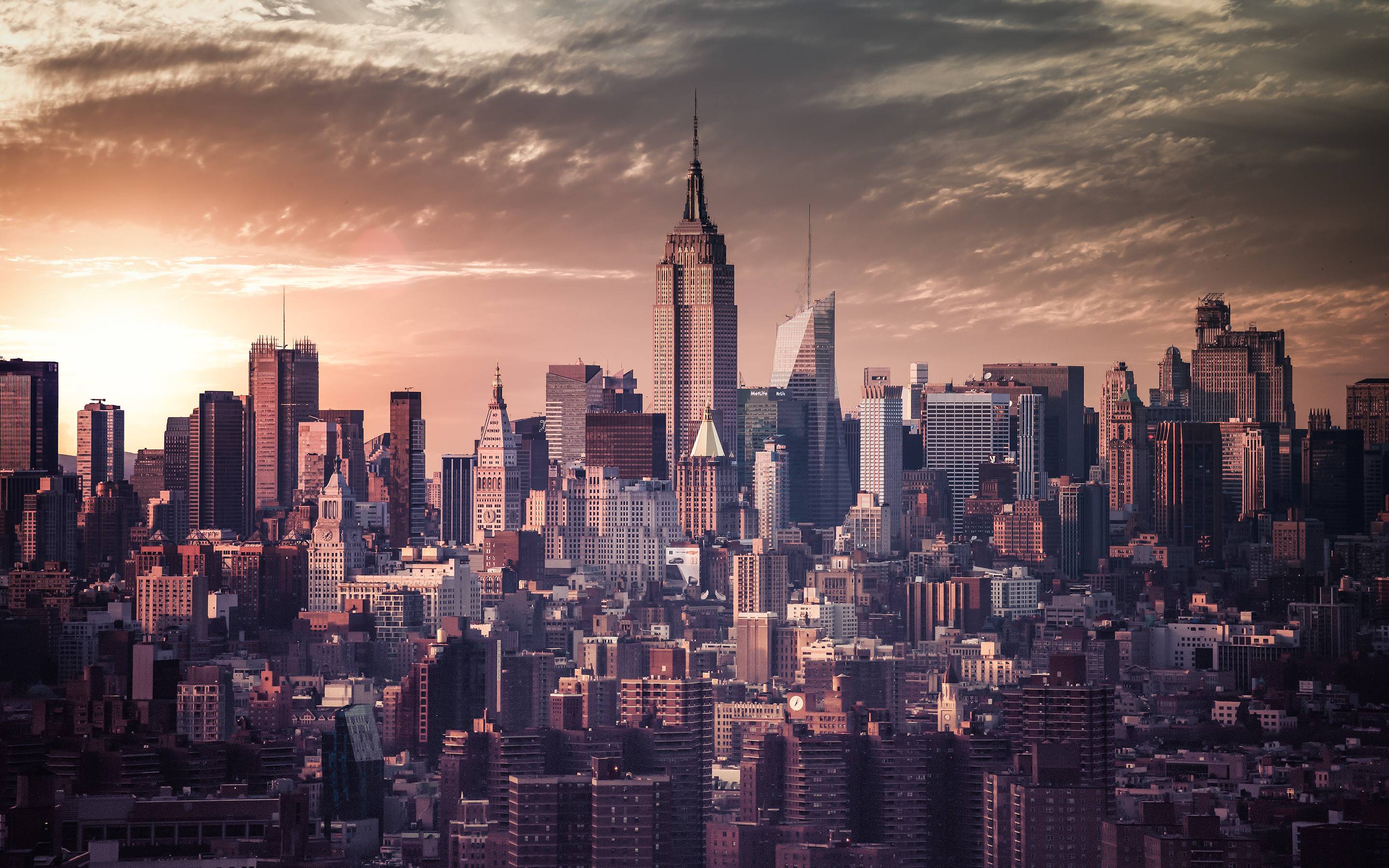 New York City Skyline Widescreen Wallpapers