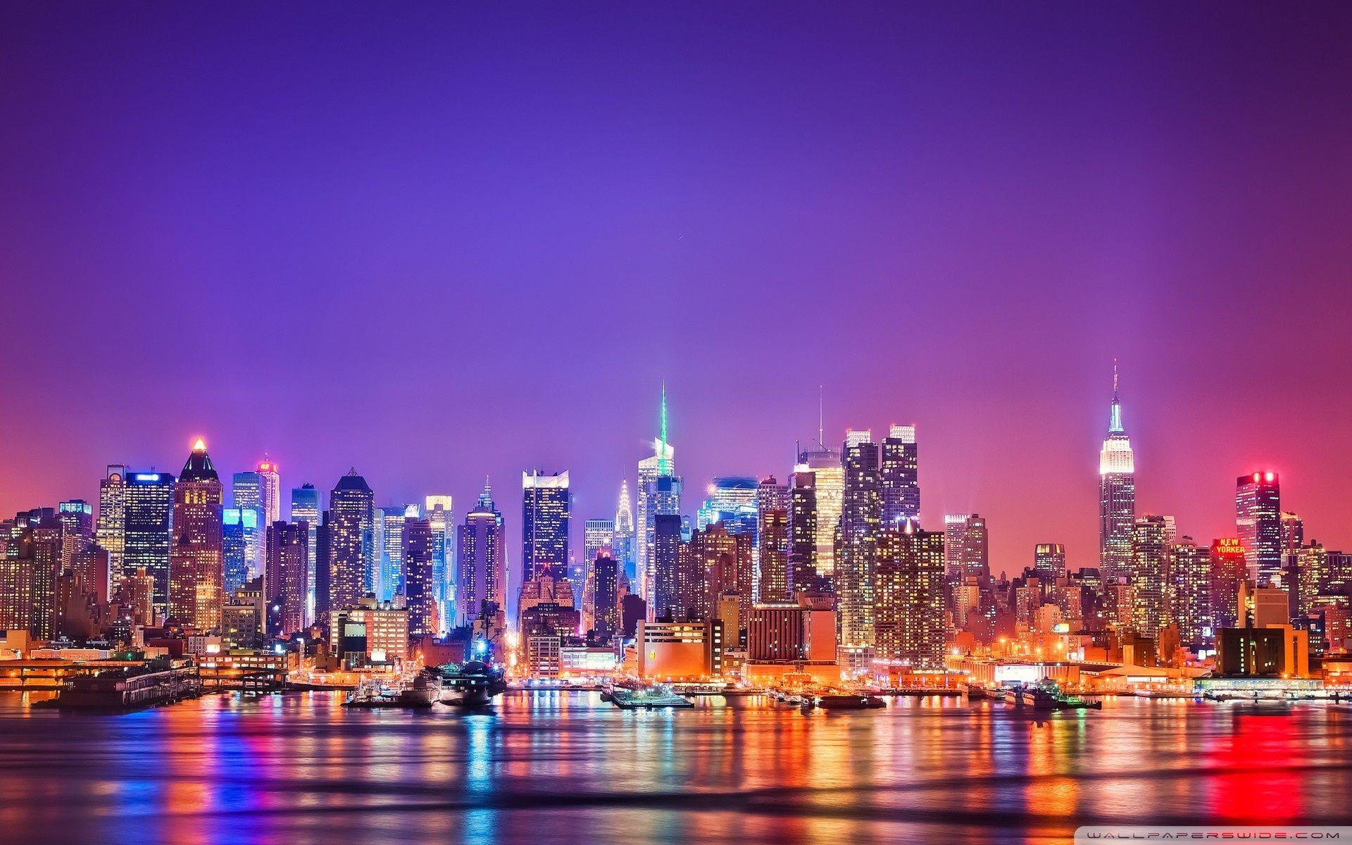 New York City Skyline Widescreen Wallpapers