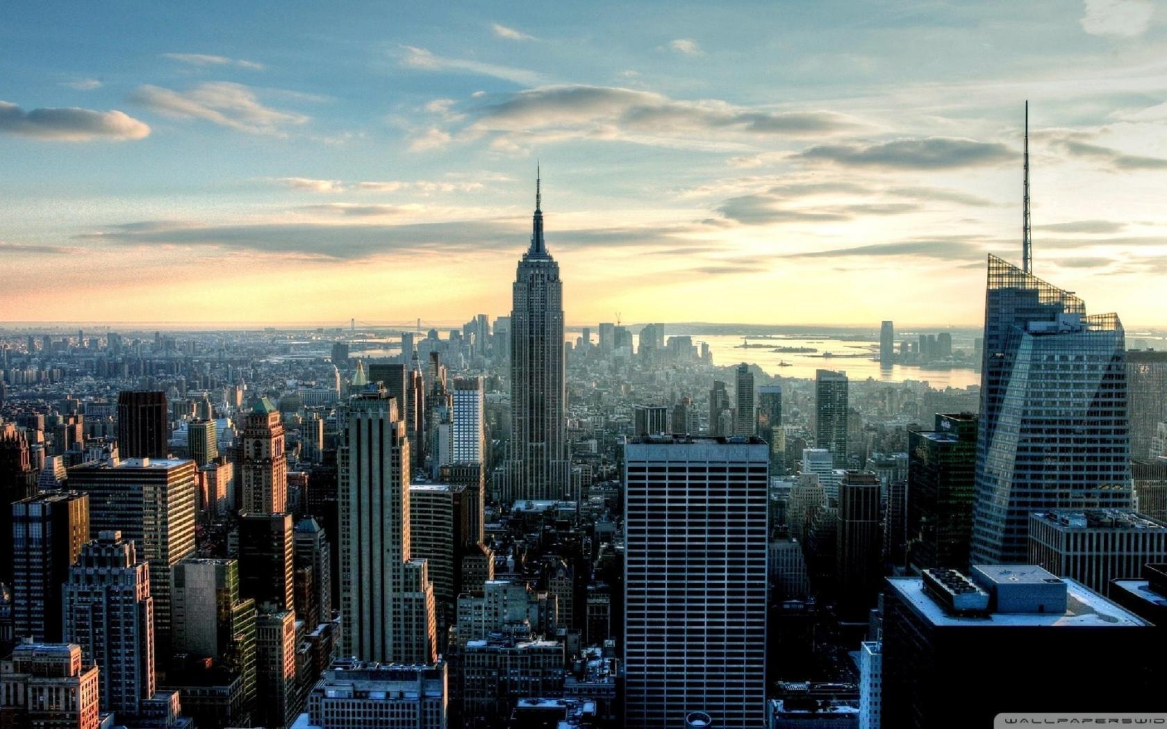 New York City Skyline Widescreen Wallpapers