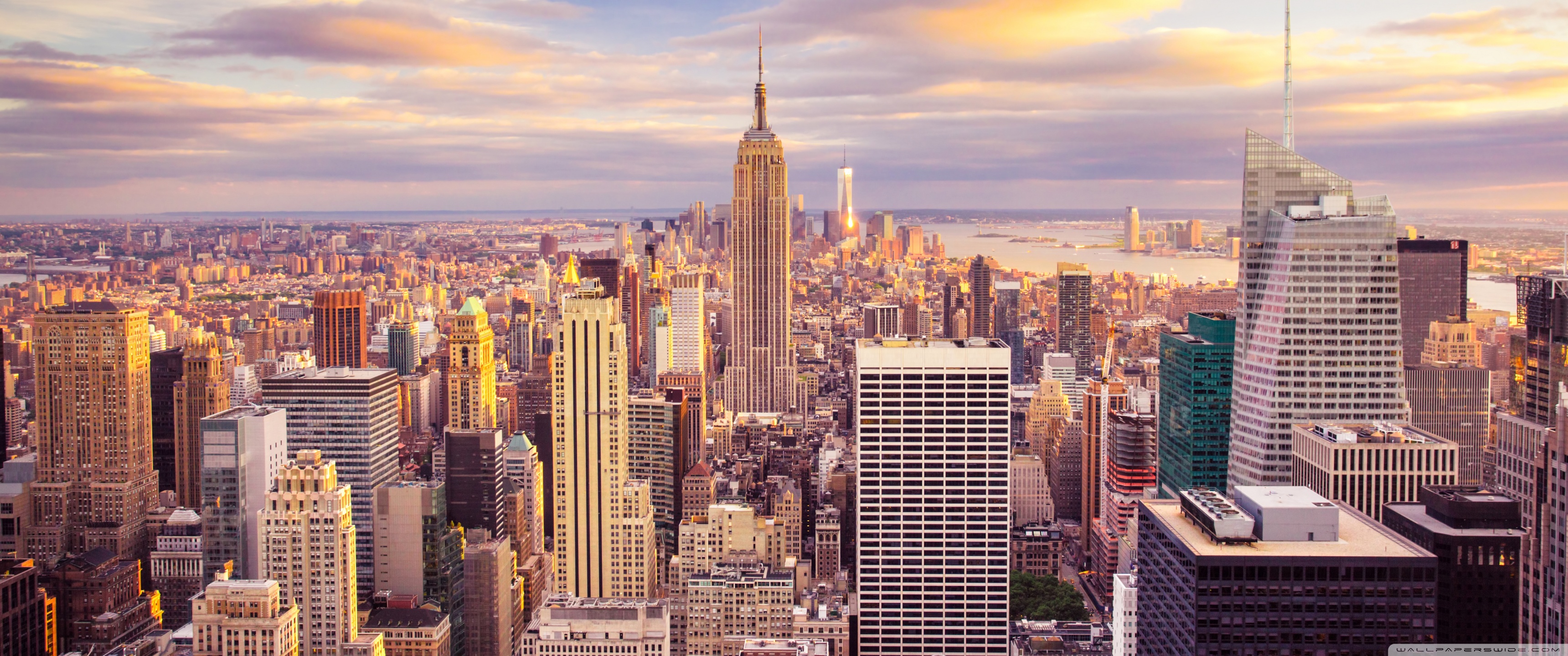 New York City Skyline Widescreen Wallpapers