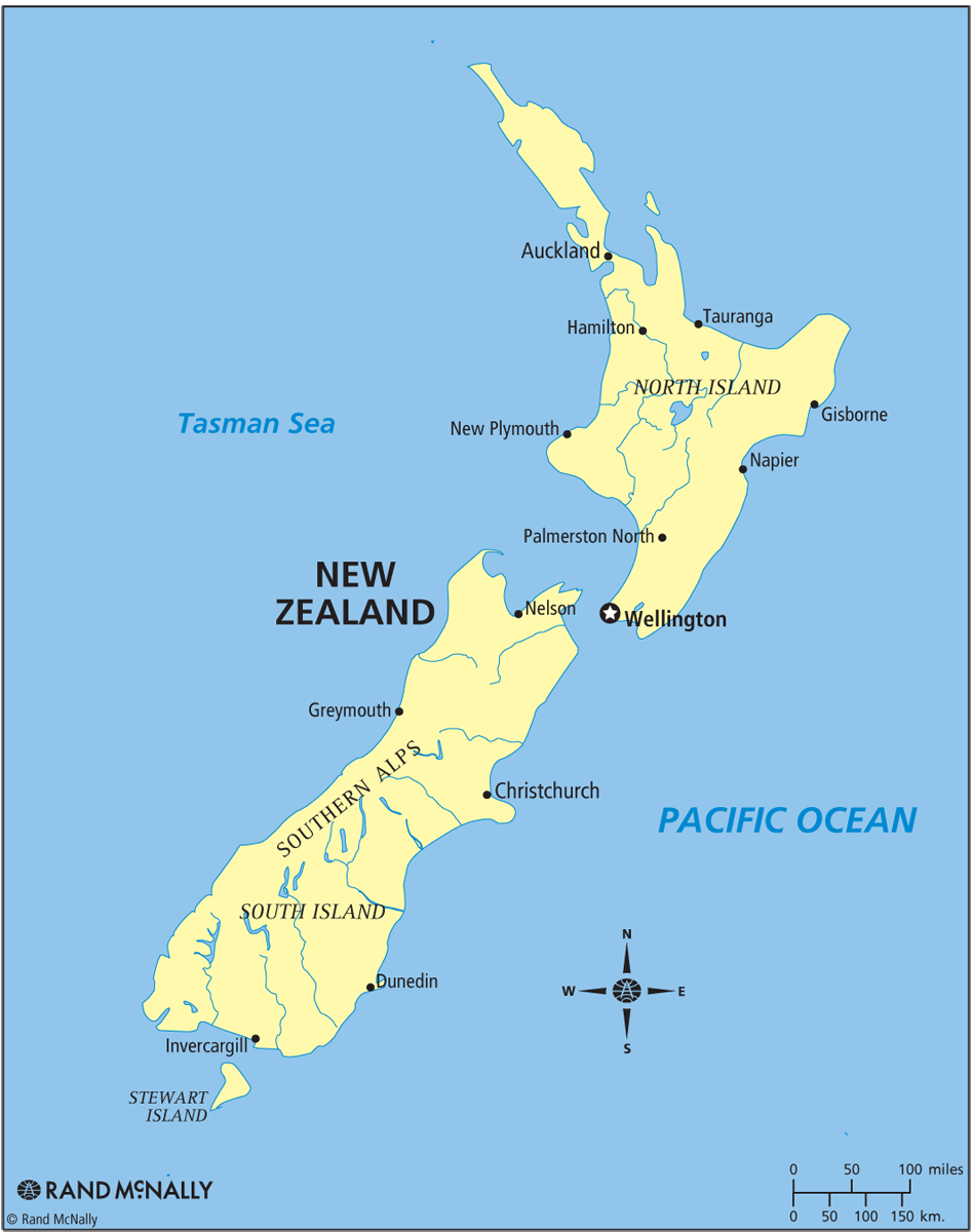 New Zealand Map Images Wallpapers