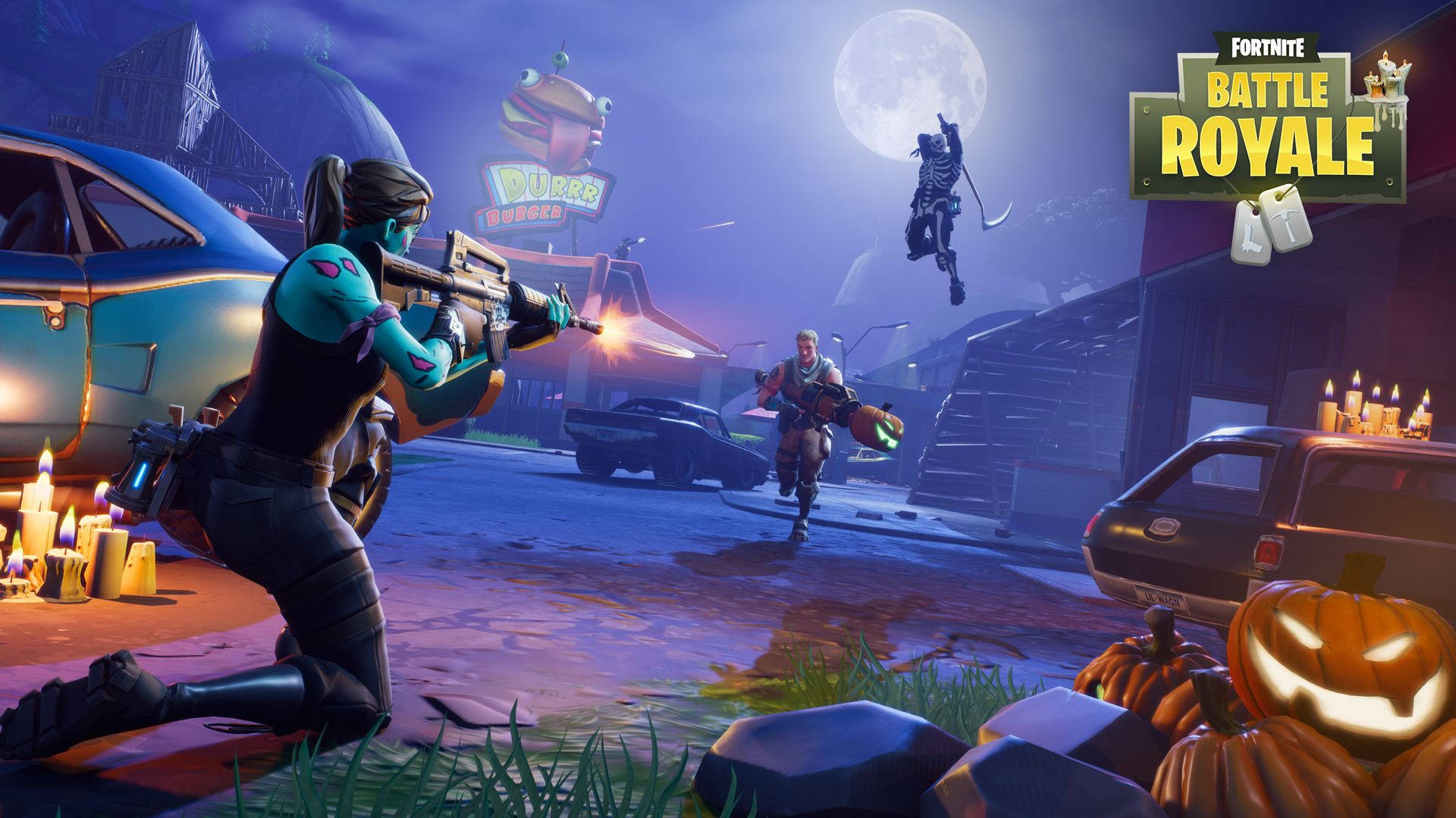 Night Fortnite Wallpapers