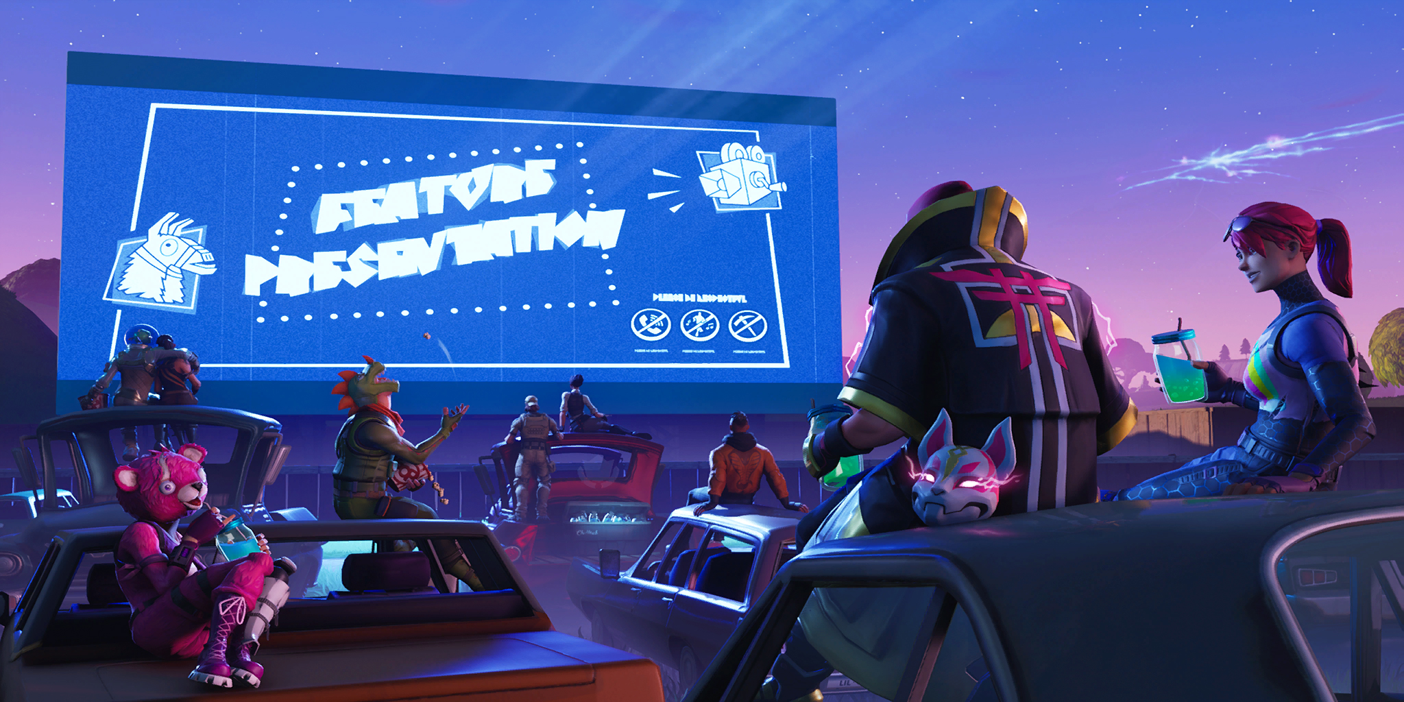 Night Fortnite Wallpapers