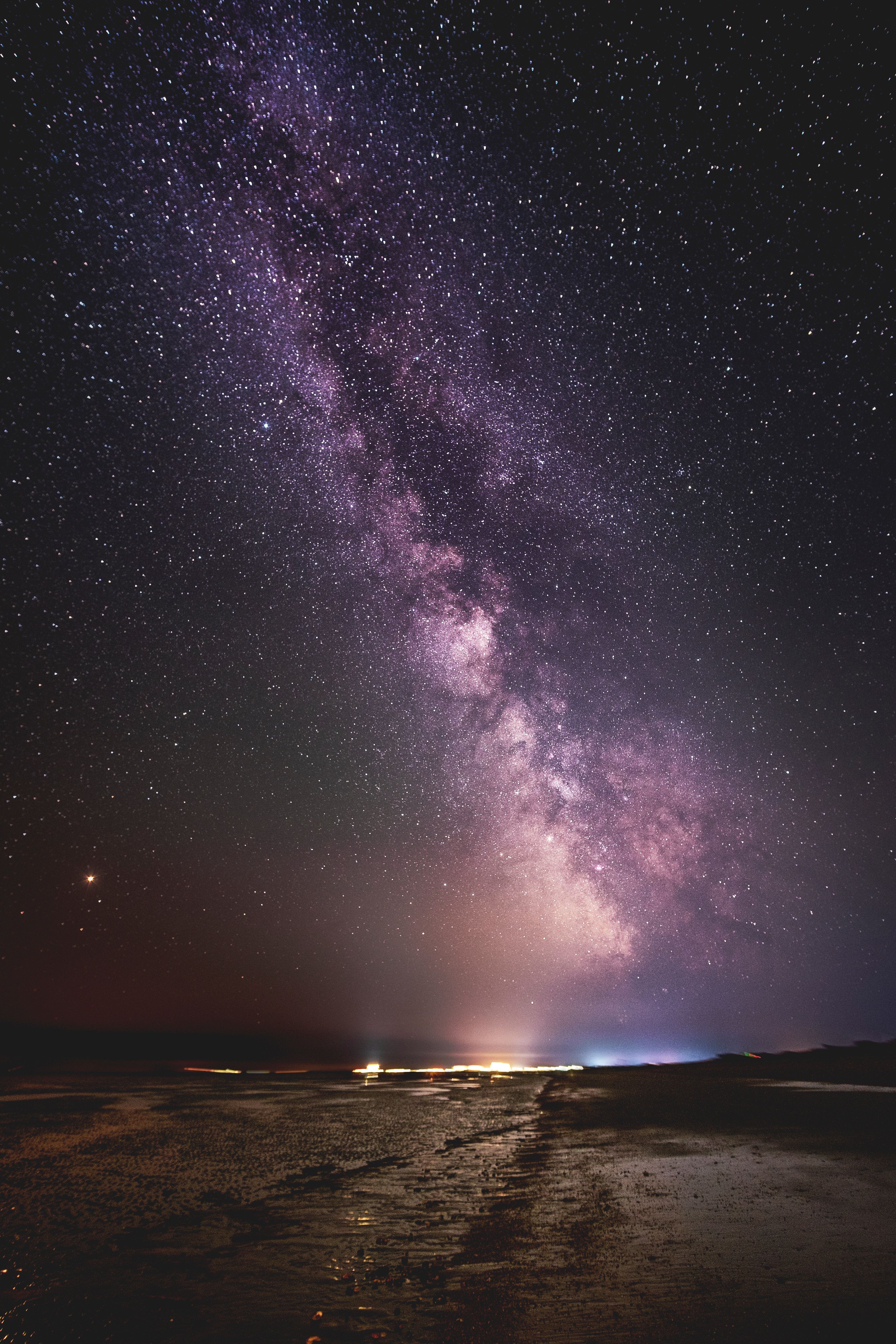 Night Sky Ocean Wallpapers