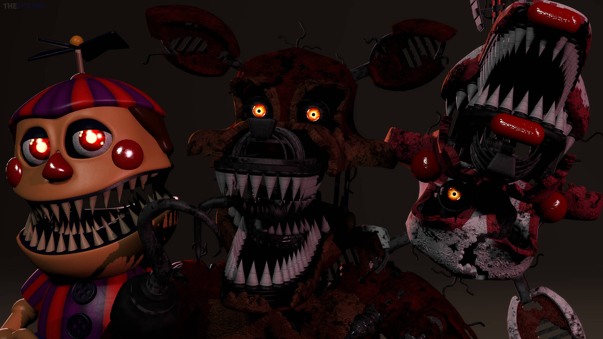 Nightmare Foxy Wallpapers